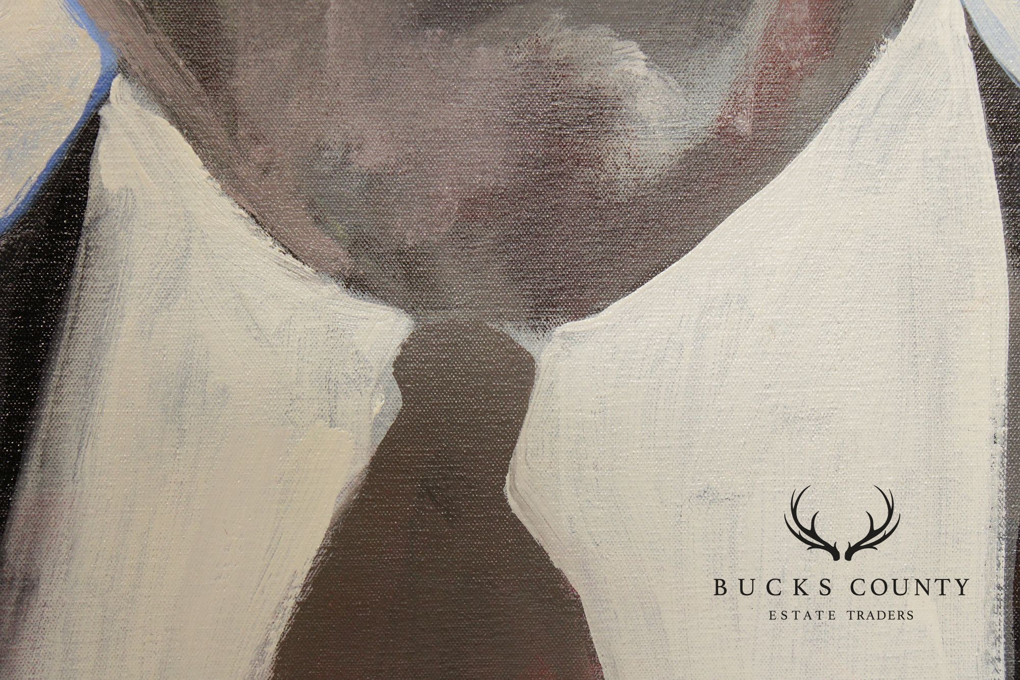 Anne Cooper Dobbins Oil Painting, 'Two Strong Men'