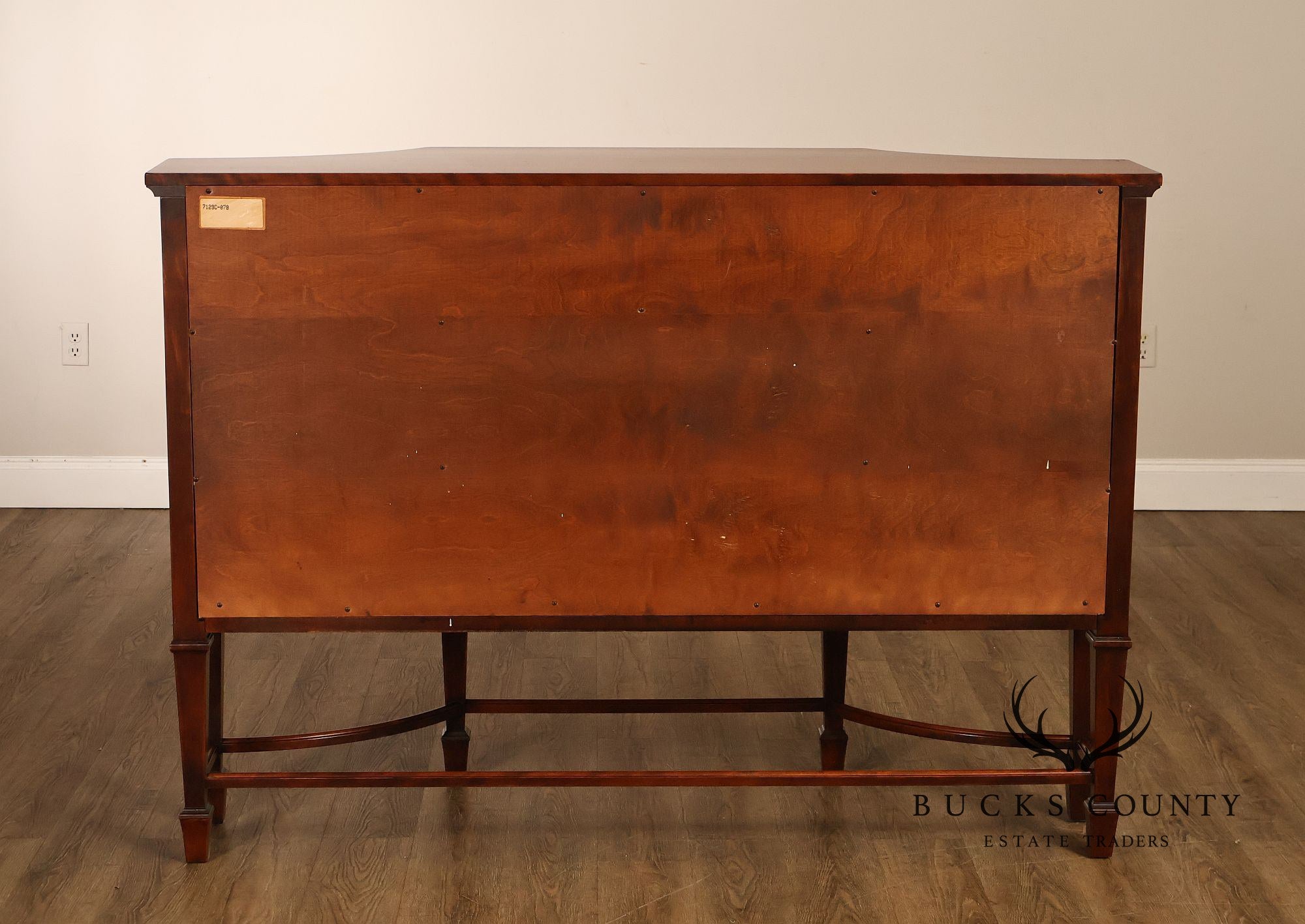Nichols & Stone Traditional Williamsburg Bowfront Sideboard Server