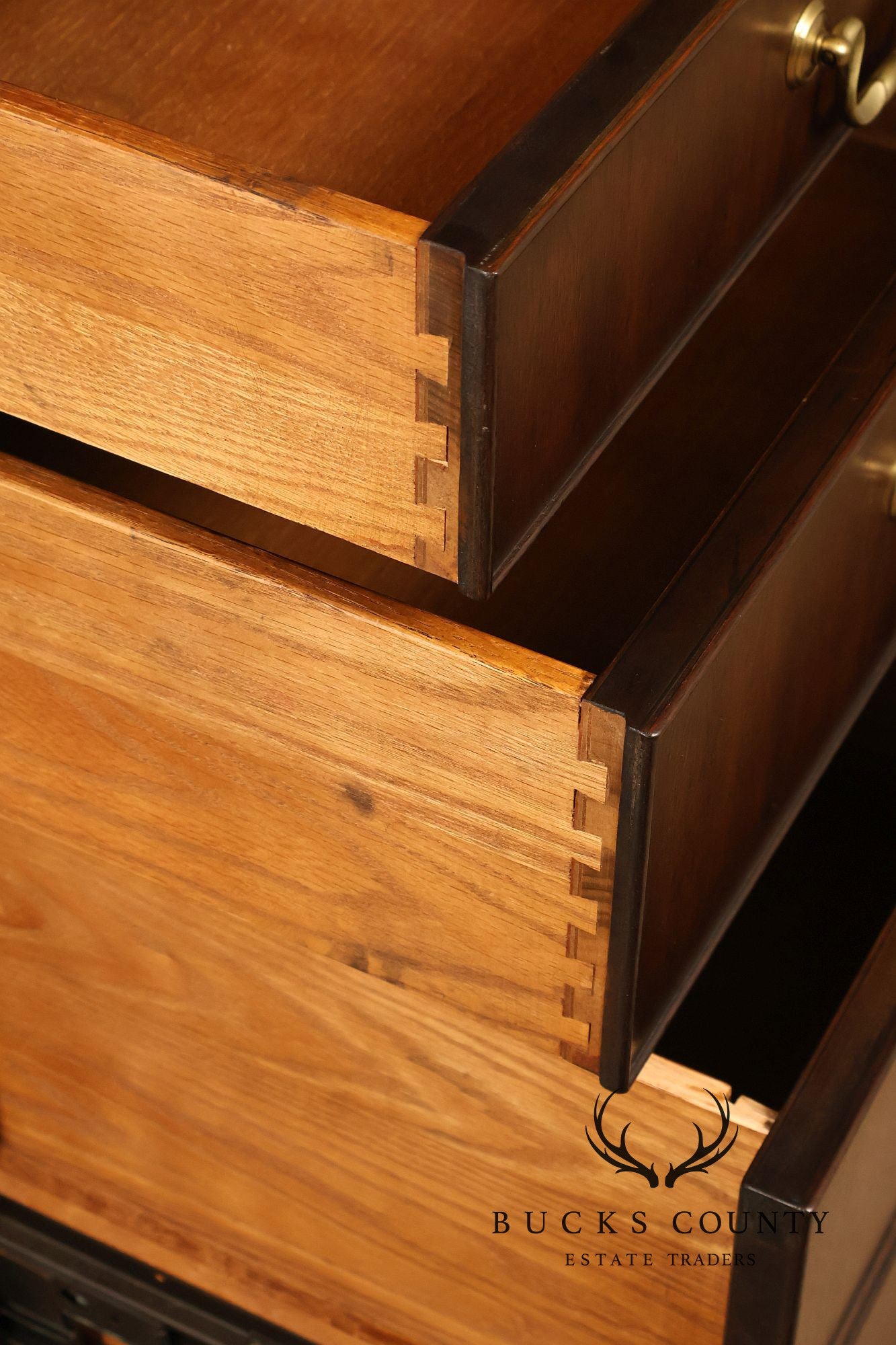 Kittinger Georgian Style Mahogany Office Credenza