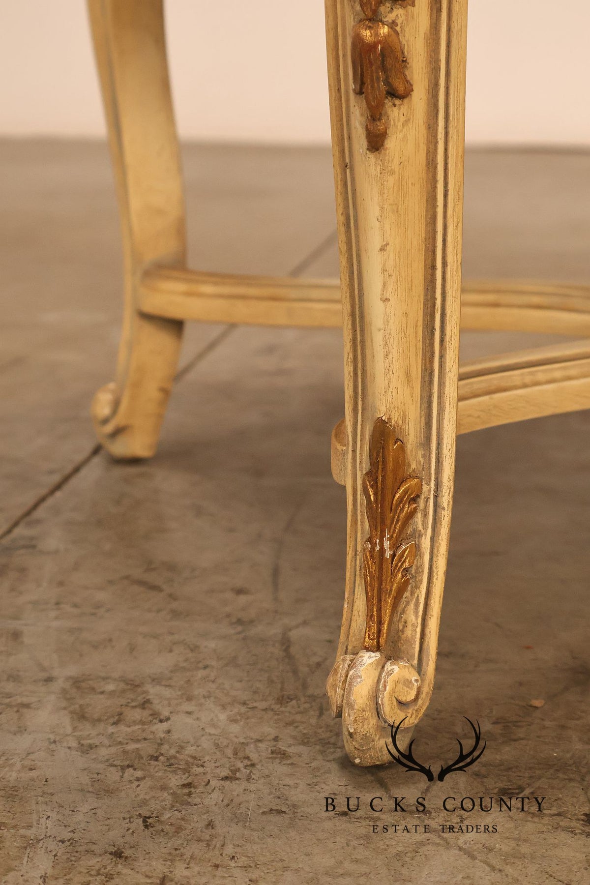 French Regency Pair of Caned Bergere Armchairs