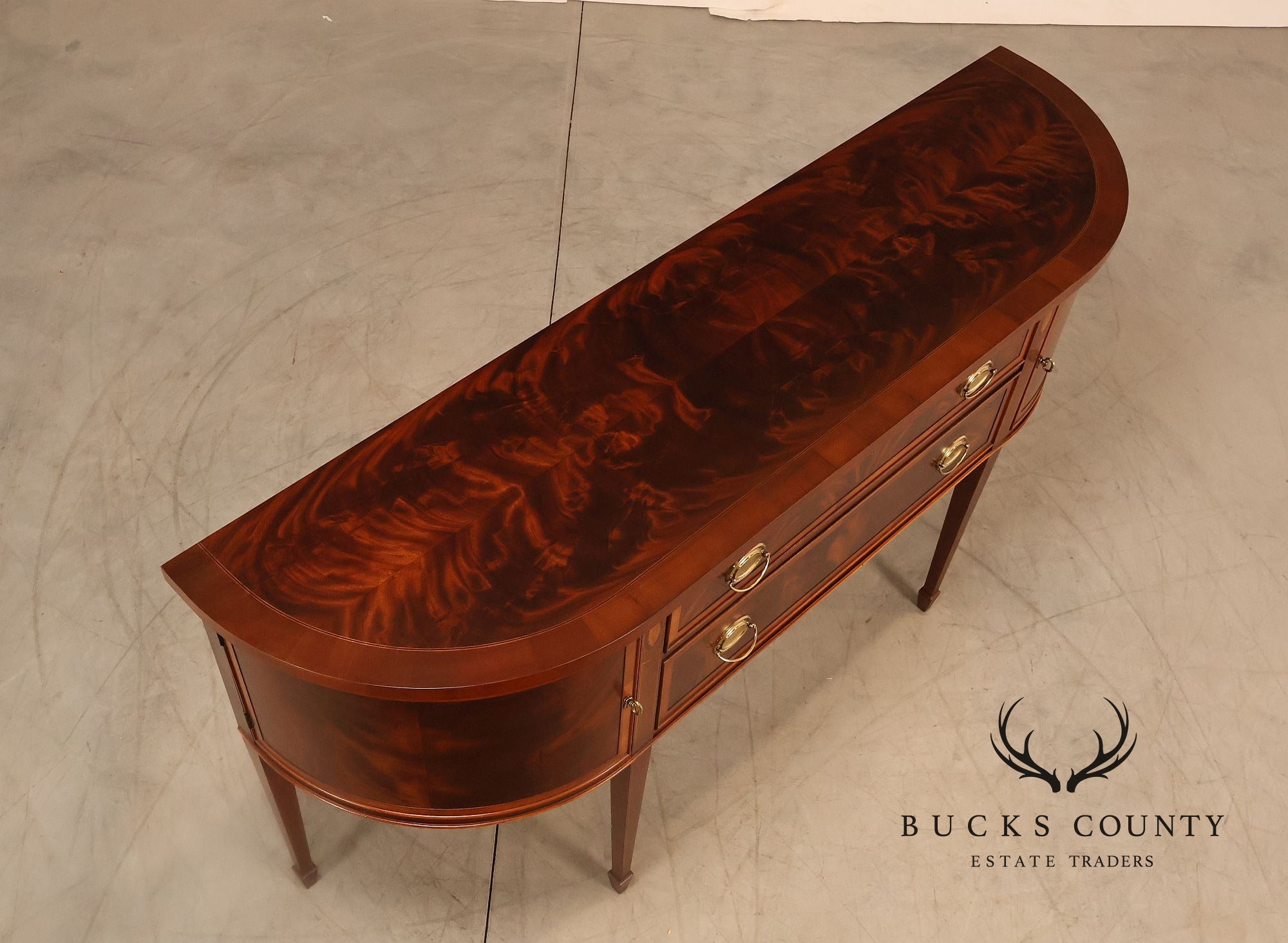 Hekman Copley Place Mahogany Inlaid Dining Buffet Server