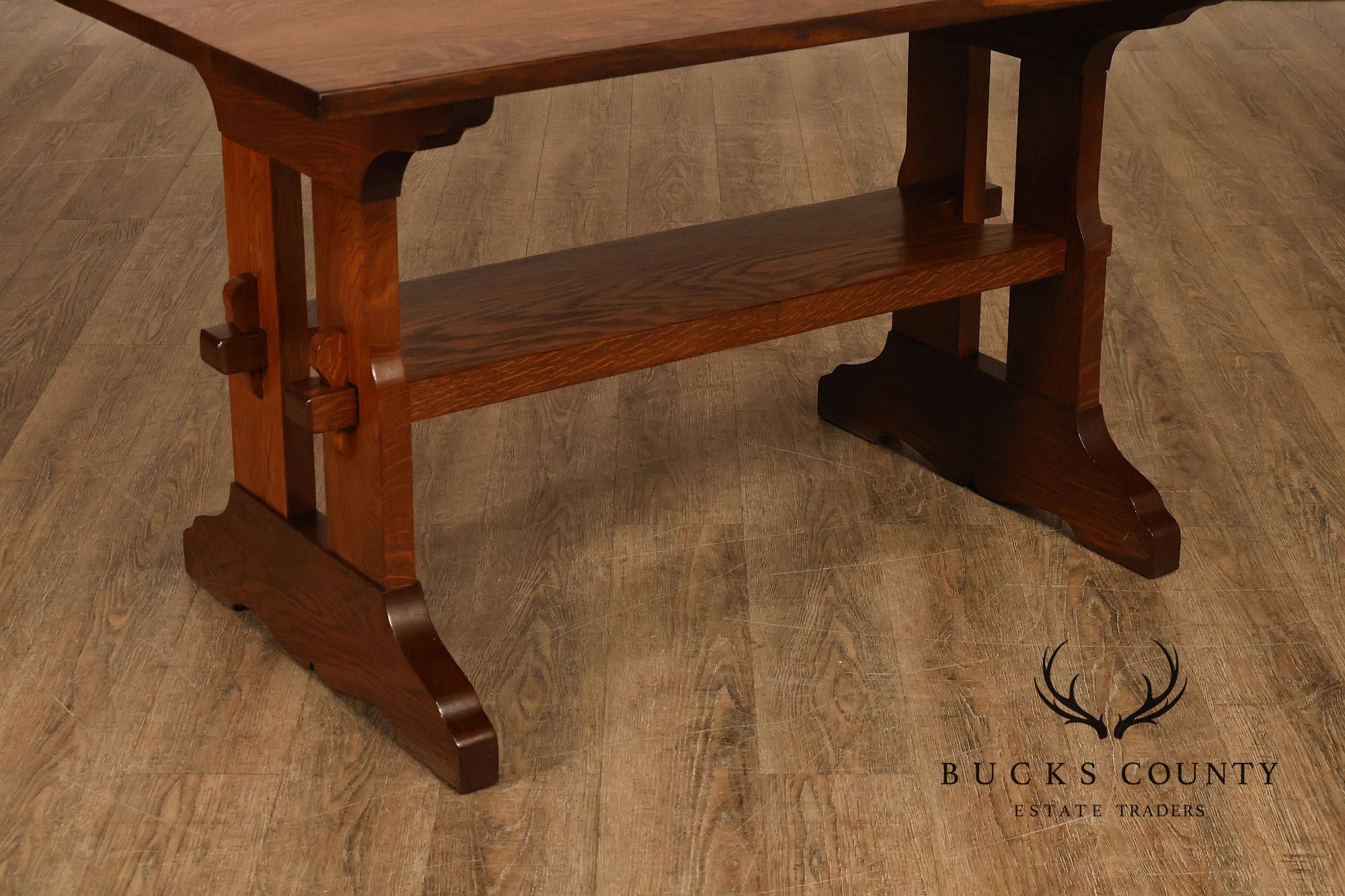 Gustav Stickley Antique Mission Oak Library Table