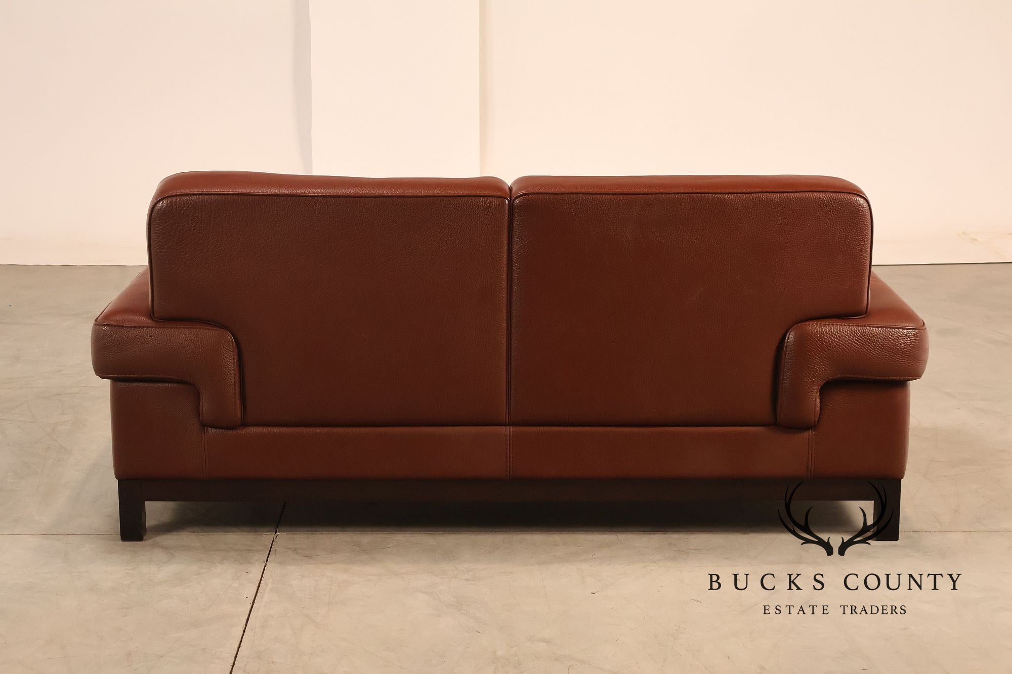 Formenti Italian Leather Loveseat