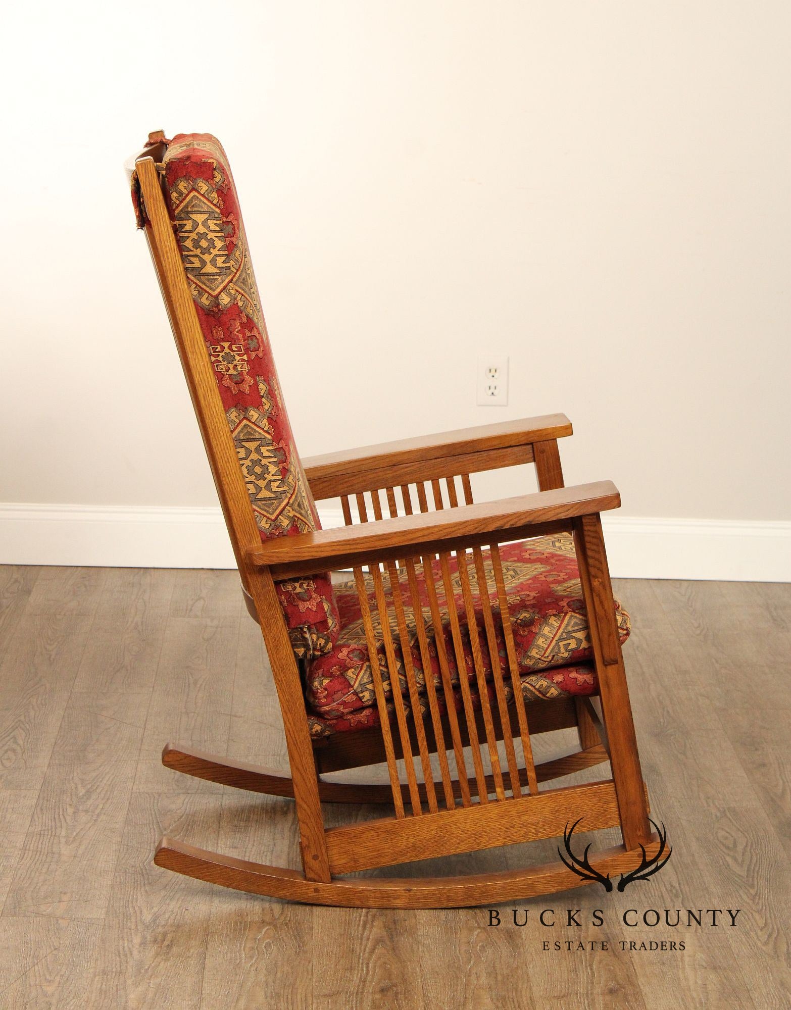 Stickley Mission Collection Oak Spindle Rocker