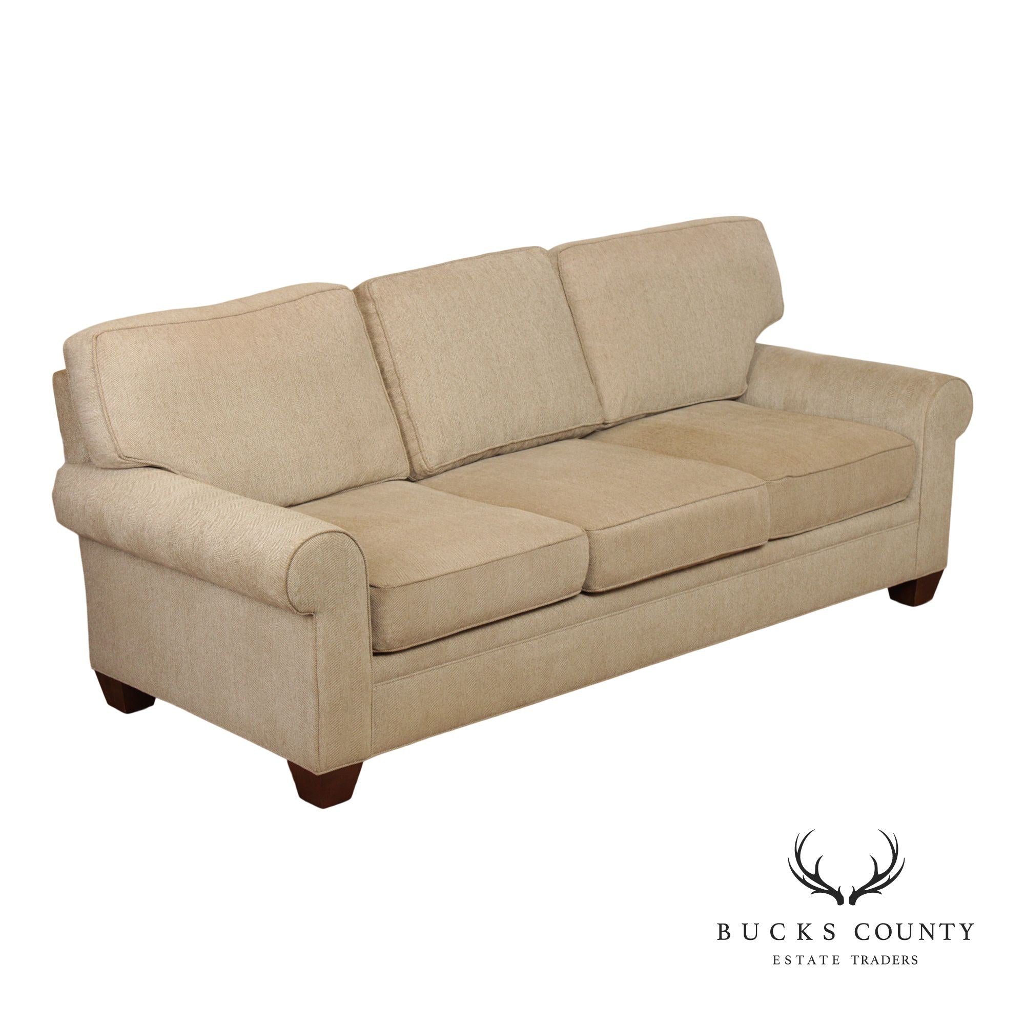 Stickley Traditional Upholstered Sofa