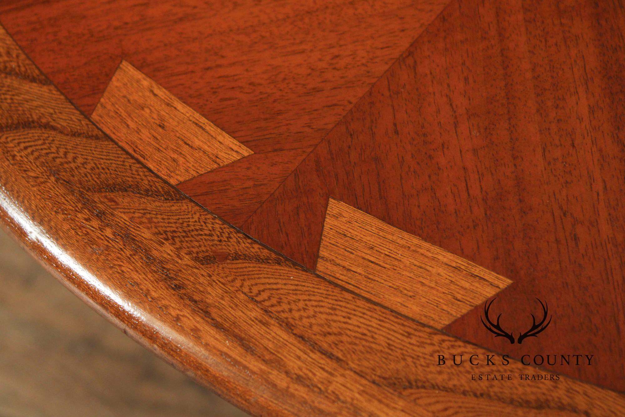 Lane 'Acclaim' Mid Century Modern Round Walnut Coffee table