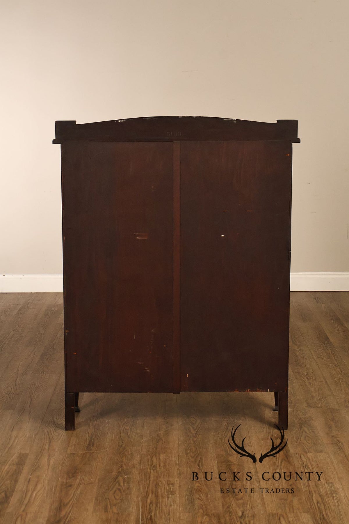Grand Rapids Arts And Crafts Mahogany Glass Door Bookcase