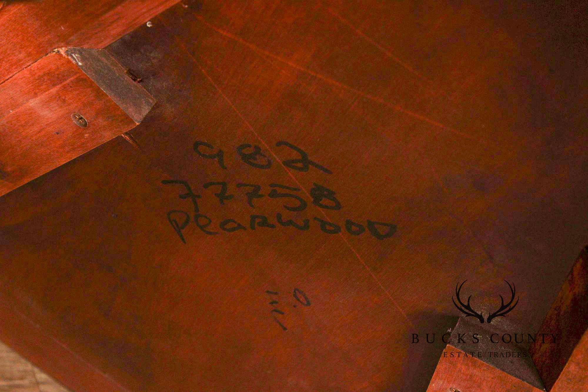 Guy Chaddock Expandable Round Pedestal Dining Table