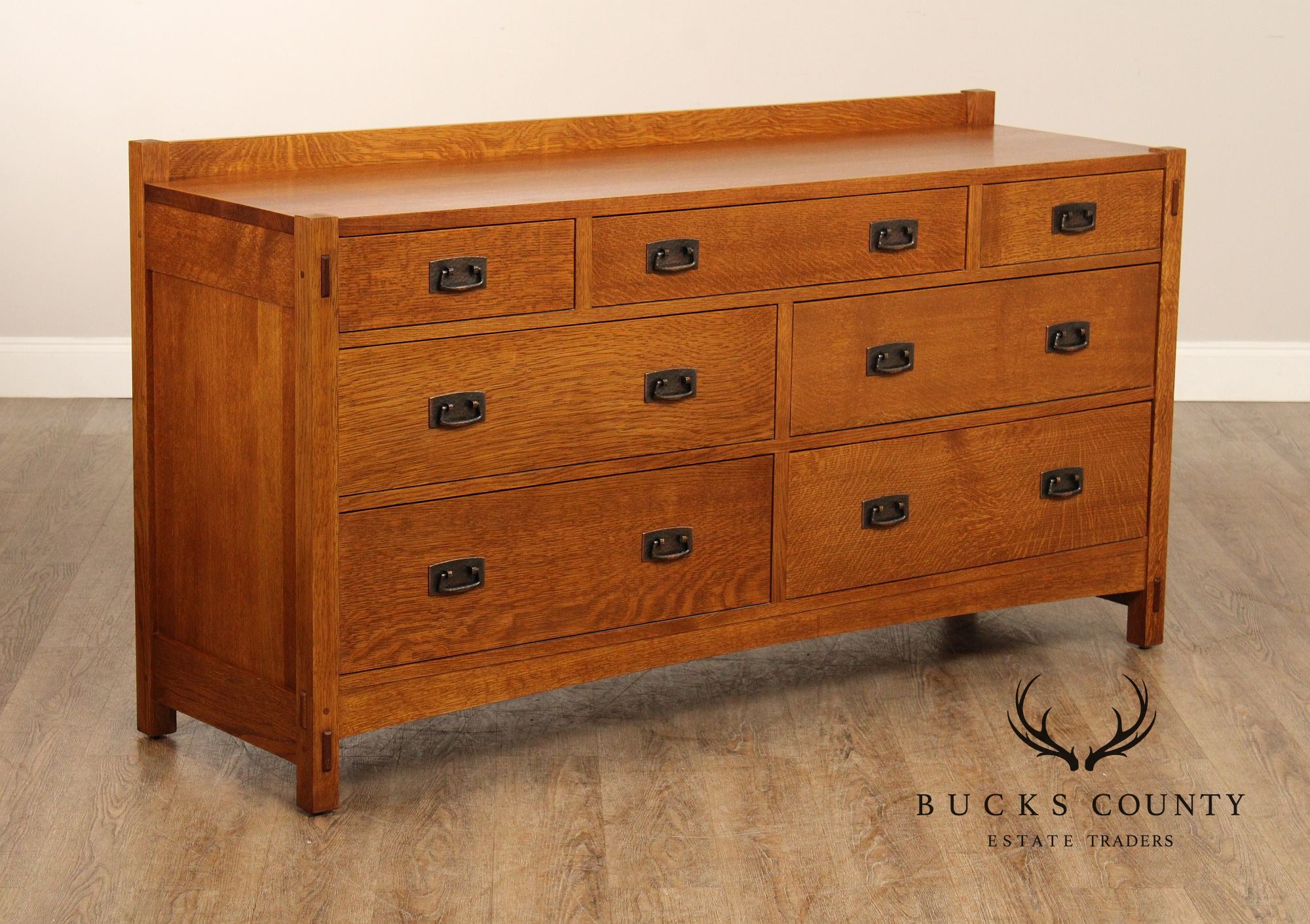 Stickley Mission Collection Oak Triple Dresser