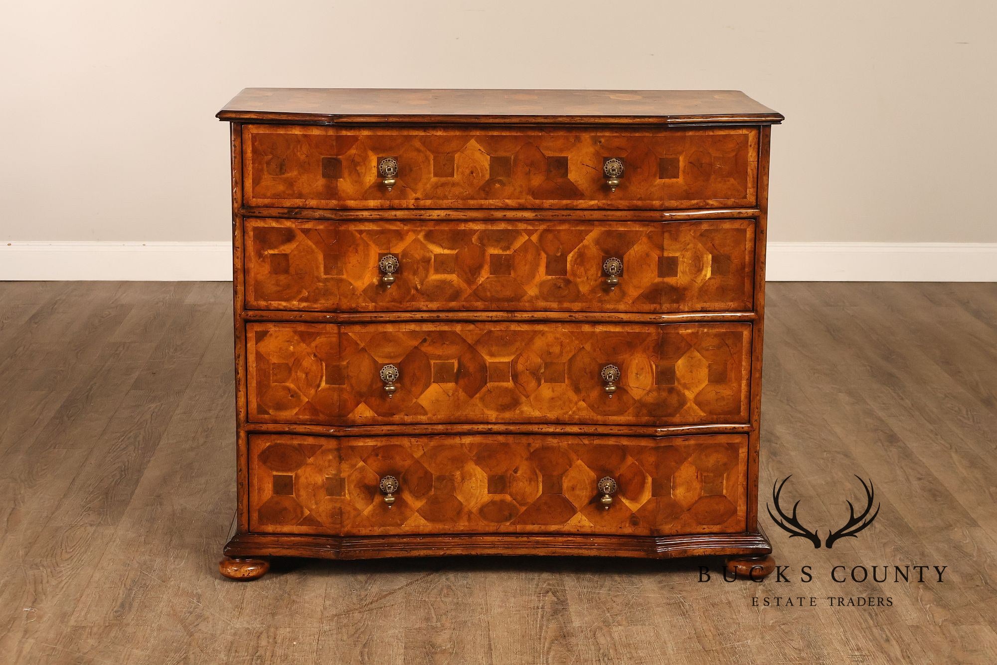 Jonathan Charles Oyster Chest of Drawers