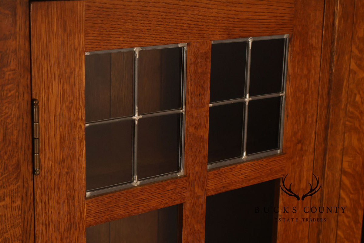 Stickley Mission Collection Harvey Ellis Oak Bookcase