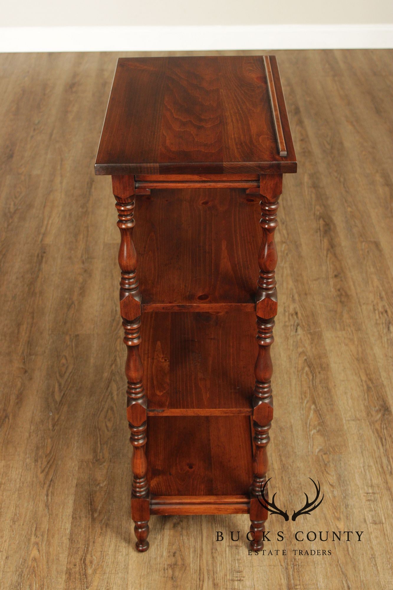 English Traditional Style Pine Bookcase Etagere Lectern