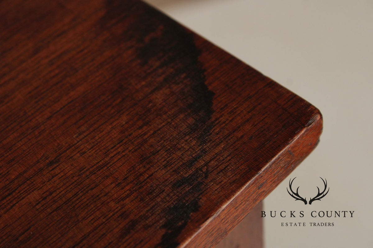 American Empire Bedside Chest of Drawers