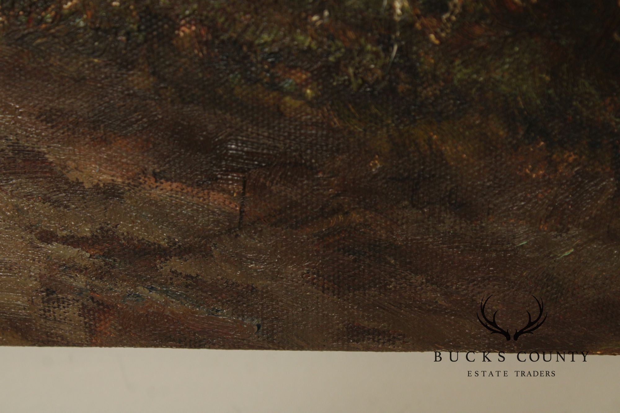 Artist Signed Continental School Landscape Painting