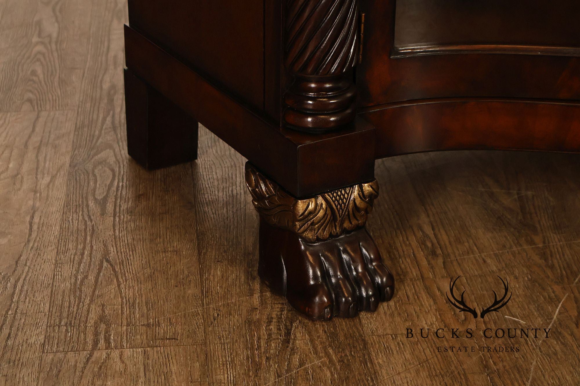 Henredon Historic Natchez Collection Marble Top Mahogany Sideboard