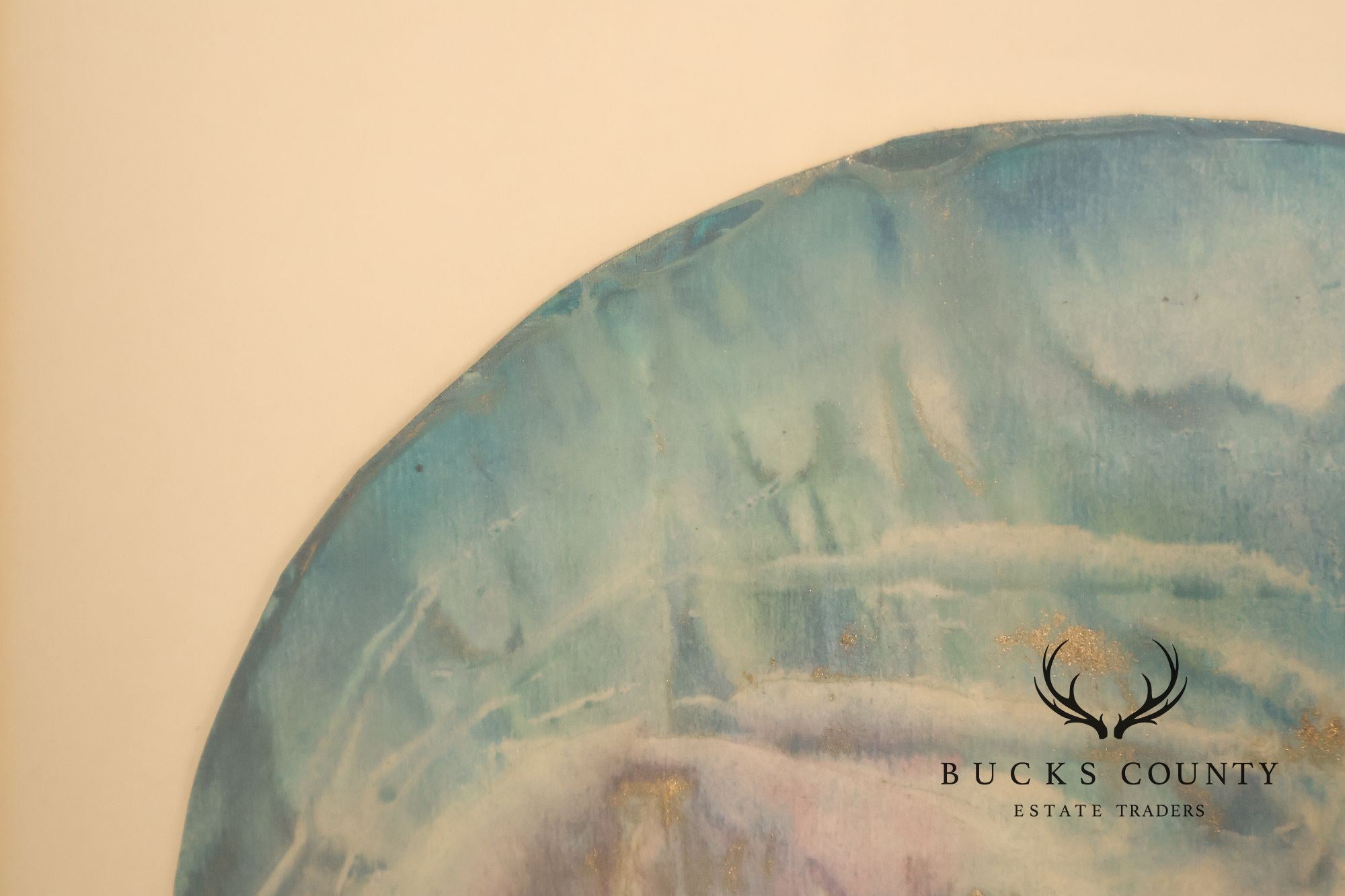 Suzanne Marinell Melted Wax Painting, 'Callisto'