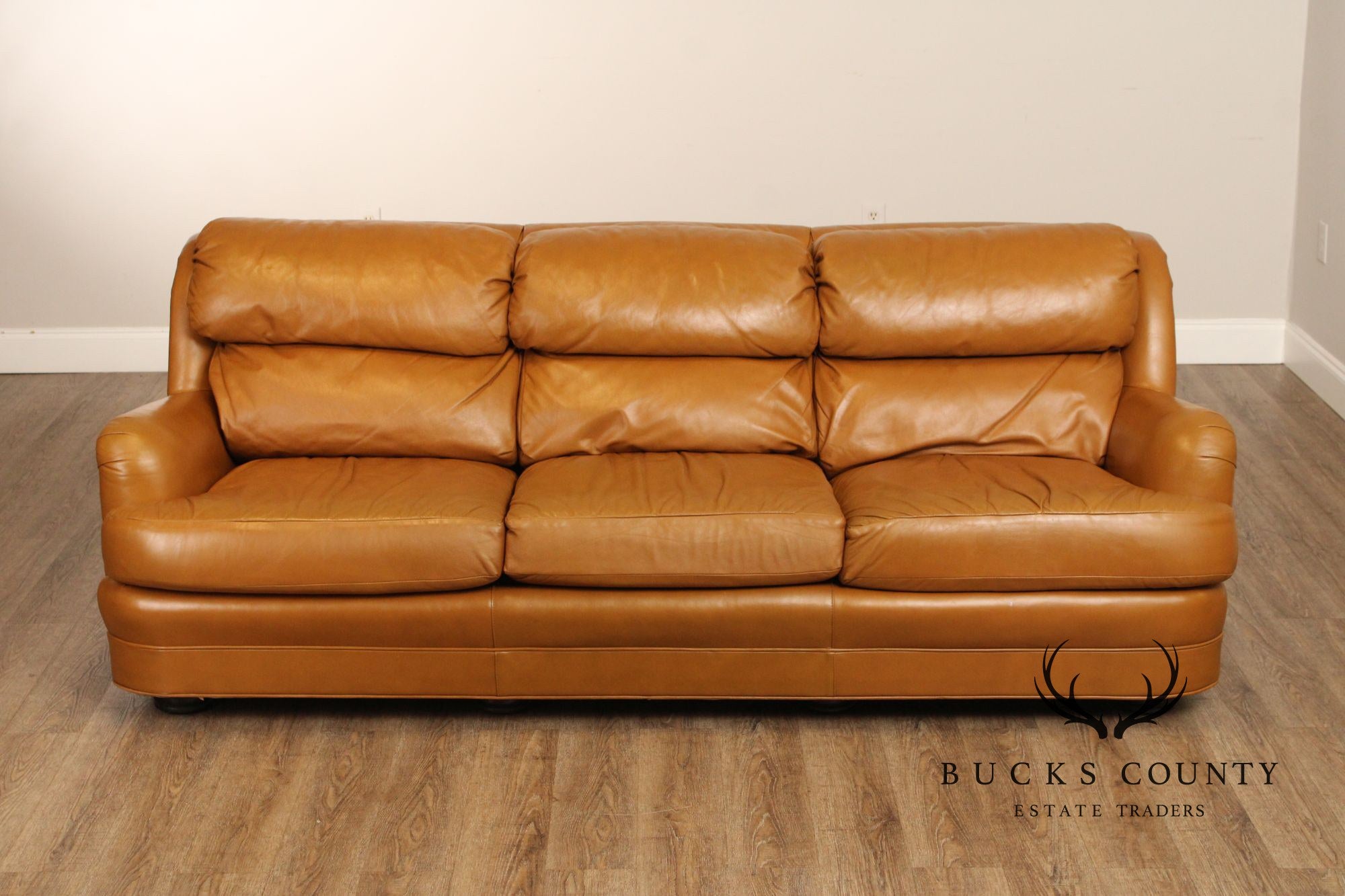 Classic Leather Inc. Vintage Three-Seat Sofa