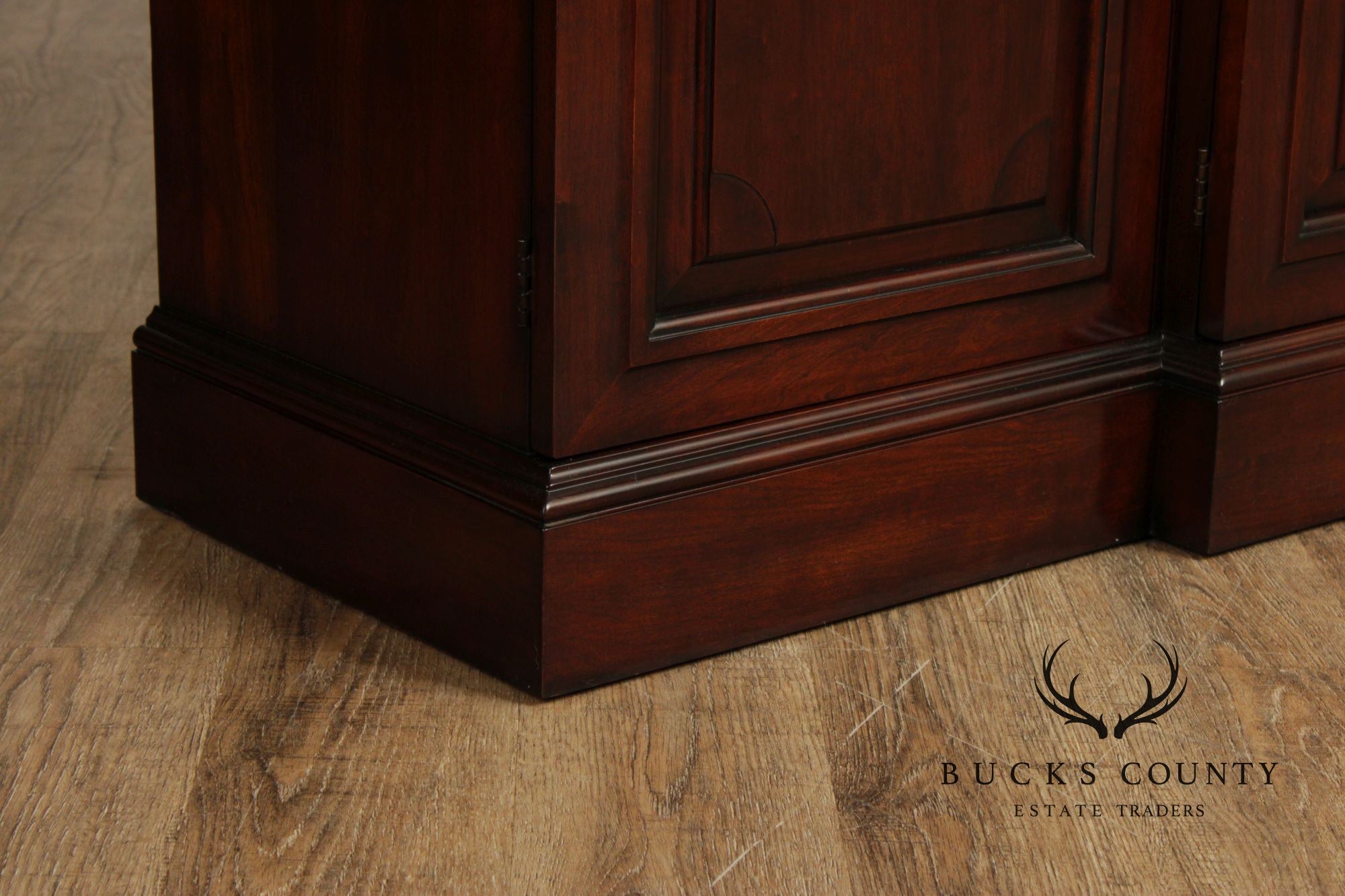 Statton Georgian Style Cherry China Cabinet