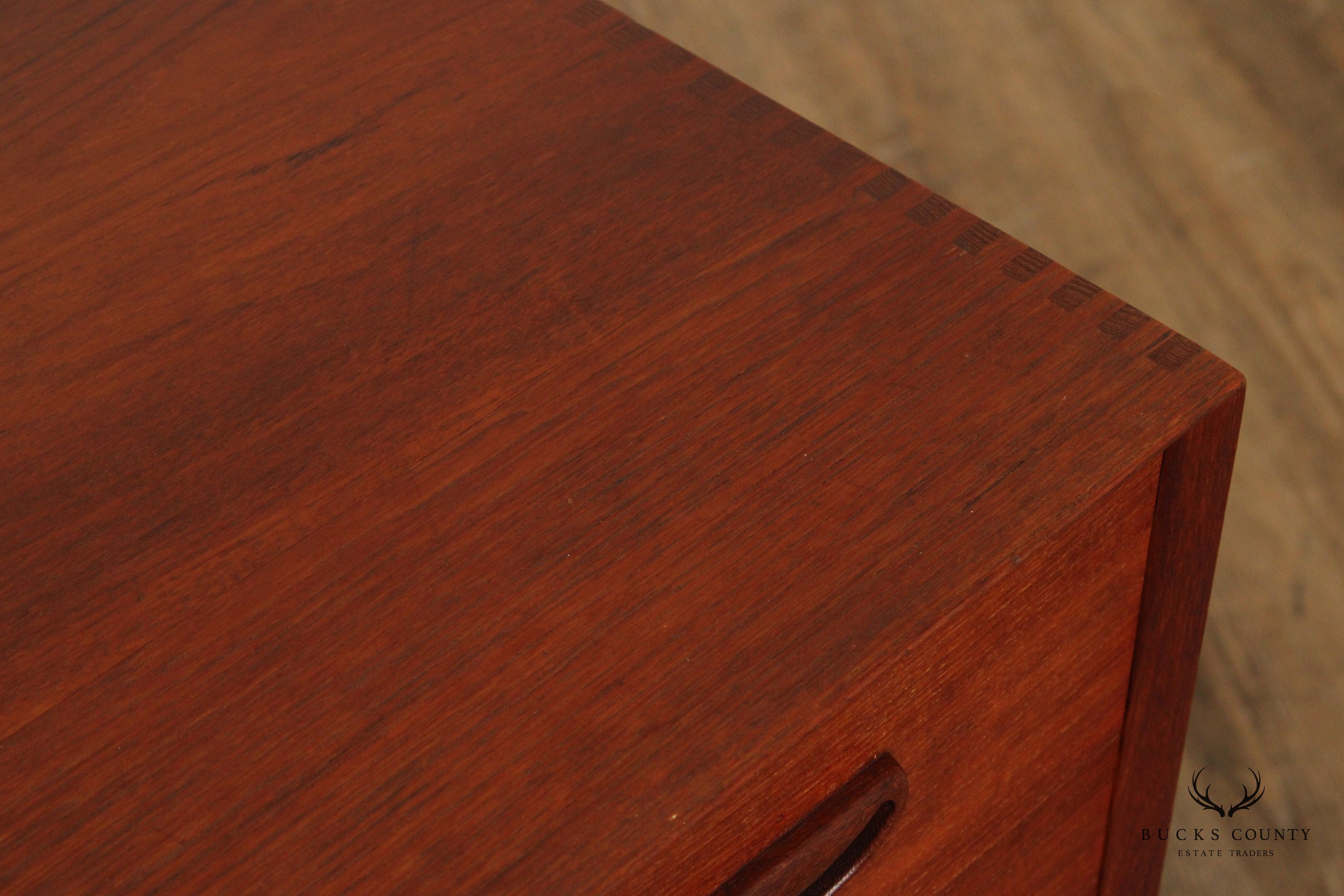 Danish Modern Teak Chest Of Drawers By Peter Hvidt and Orla Molgaard-Nielsen