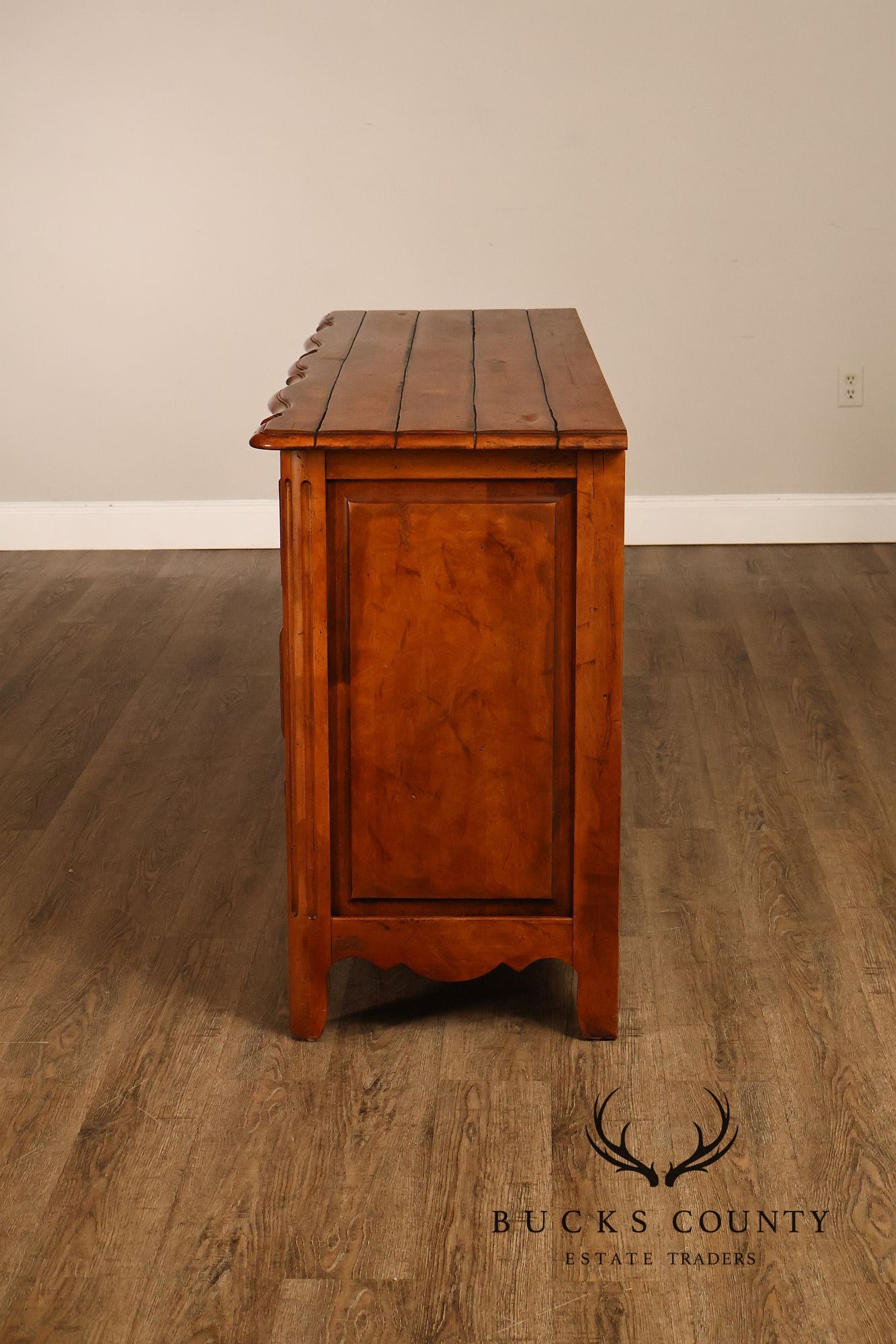 Century Louis XV Style French Provincial Triple Dresser
