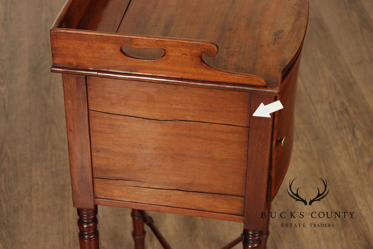 Vintage Georgian Style Mahogany Pot Cupboard