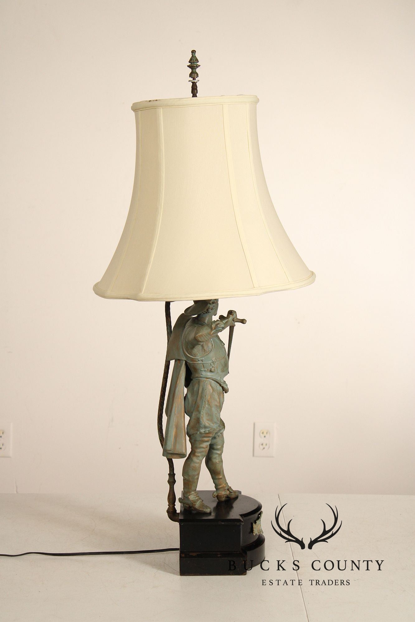 Vintage Pair of Figural Table Lamps