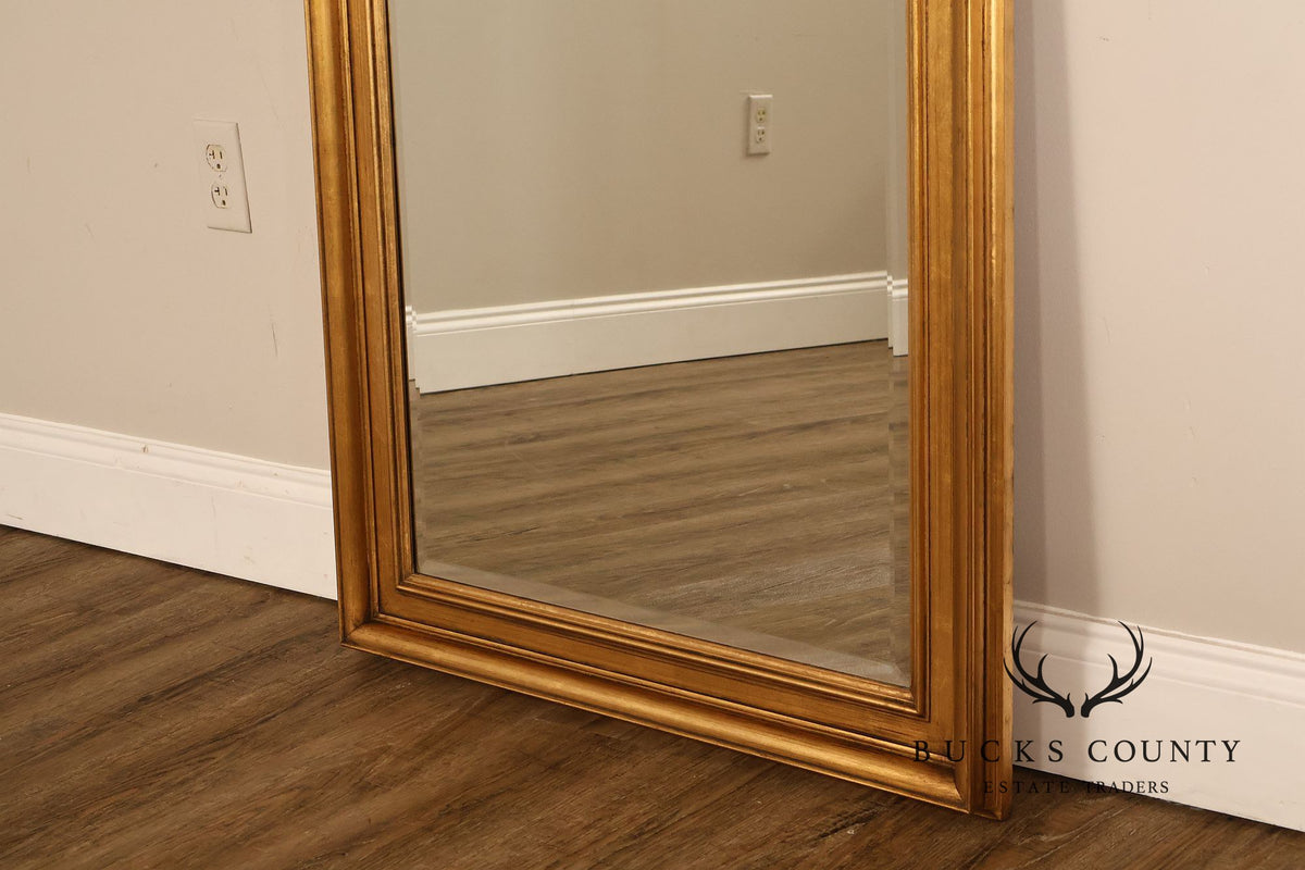 Traditional Gold Gilt Frame Beveled Wall Mirror