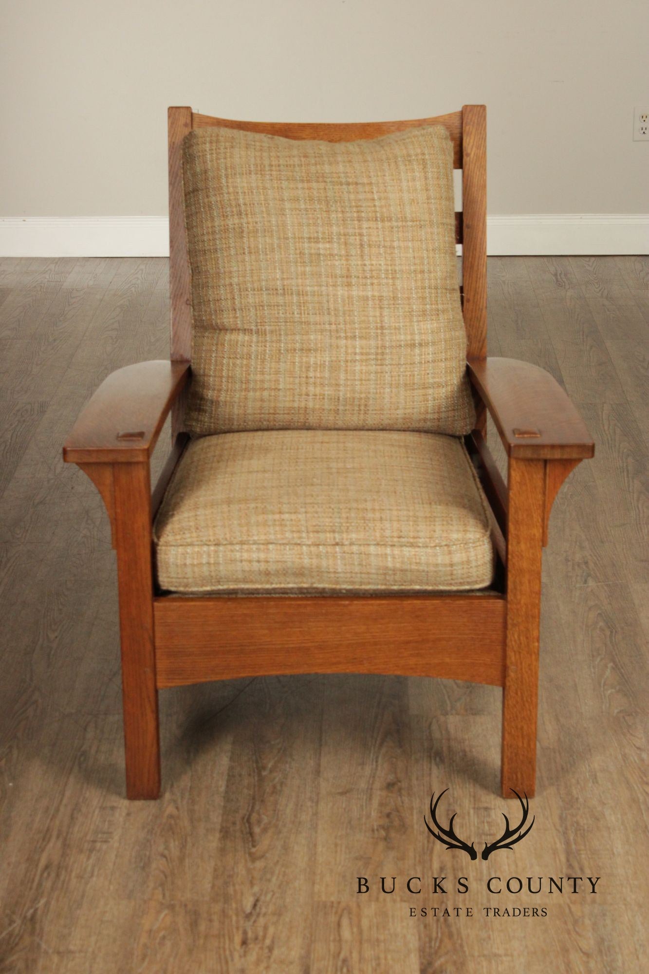Stickley Mission Collection Oak Lounge Chair