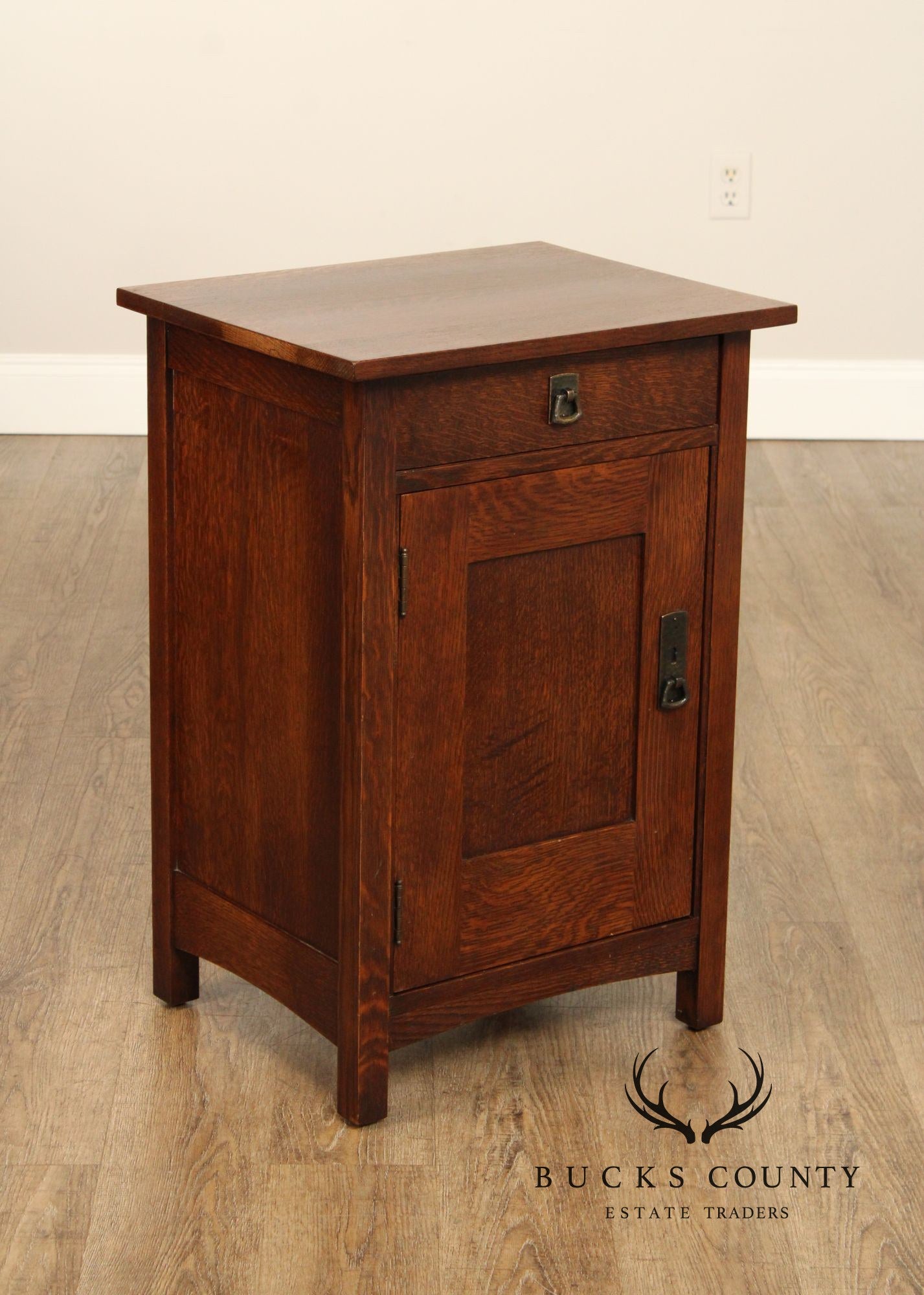 Stickley Mission Collection Oak Cabinet Nightstand