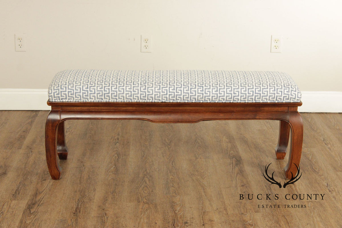 Century Furniture 'Chin Hua' Upholstered Bench