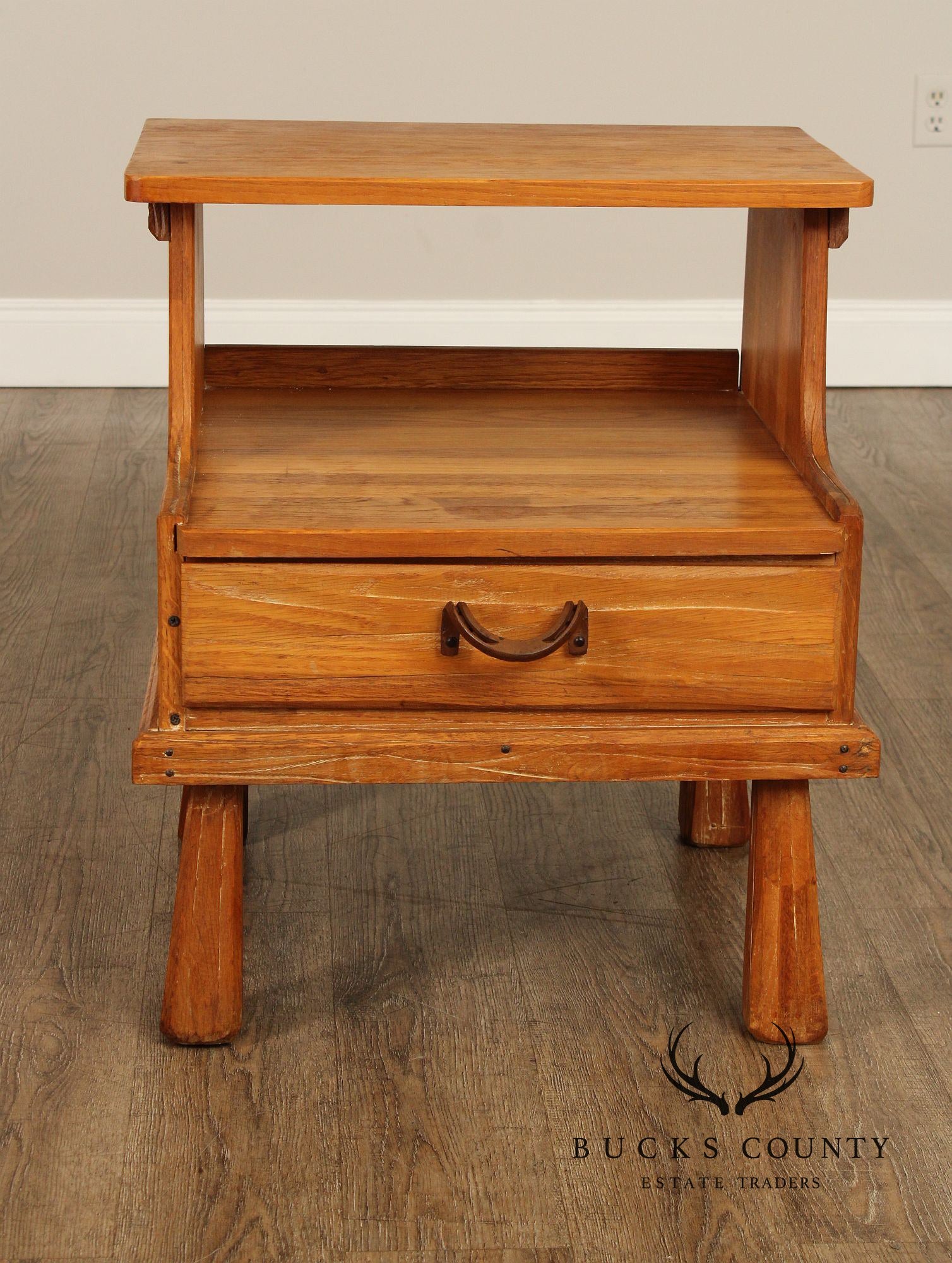 Brandt Ranch Oak One-Drawer Side Table