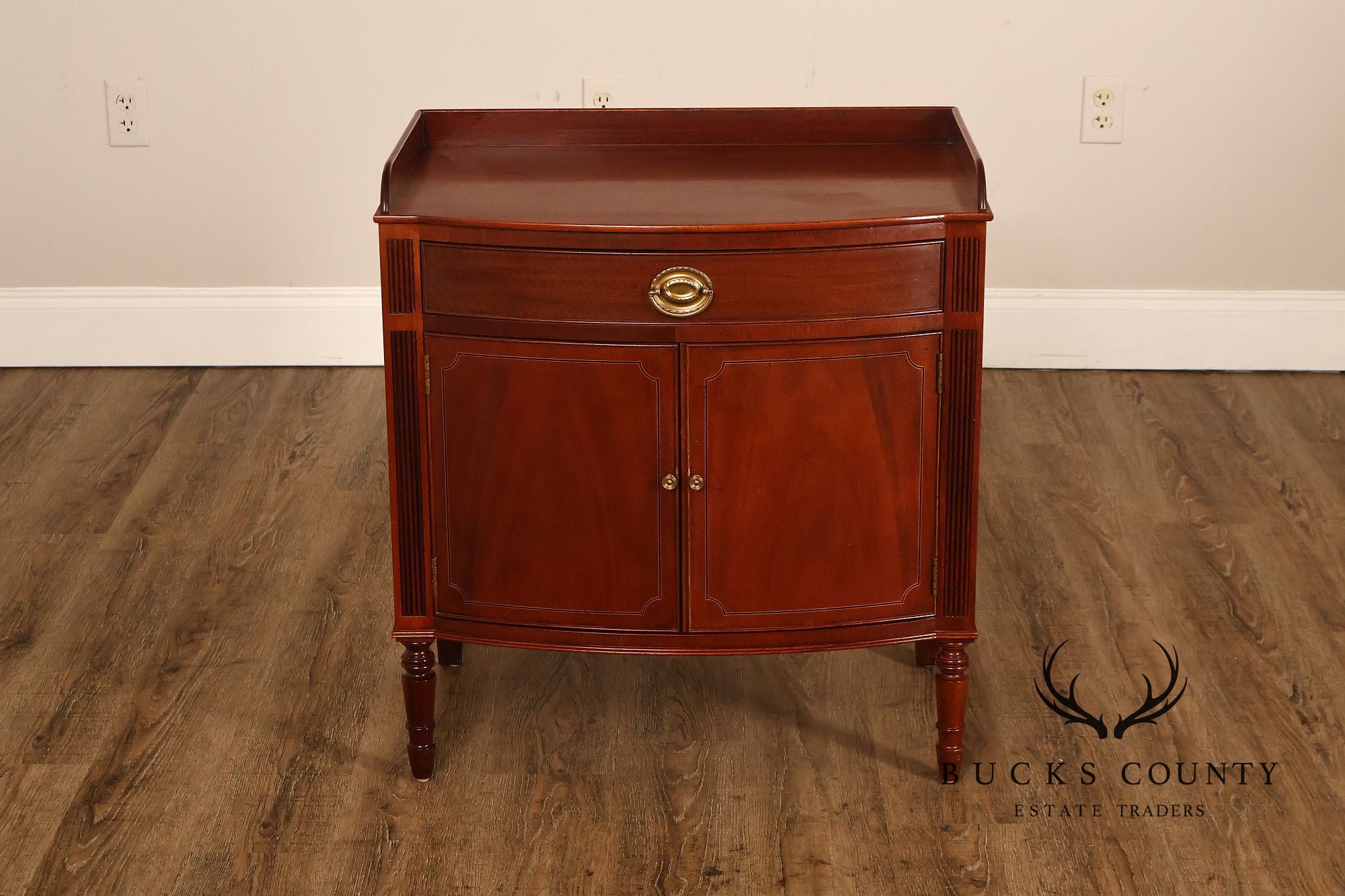Baker Historic Charleston Reproductions Mahogany Side Cabinet