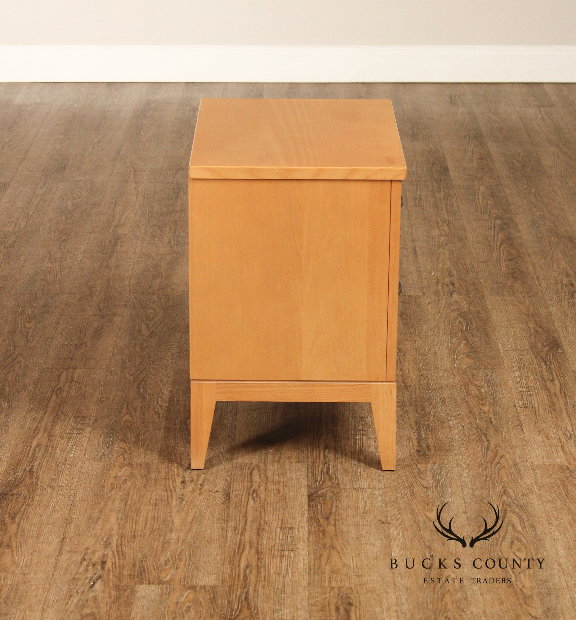 Ethan Allen Horizon Collection Pair Of Two Drawer Nightstands