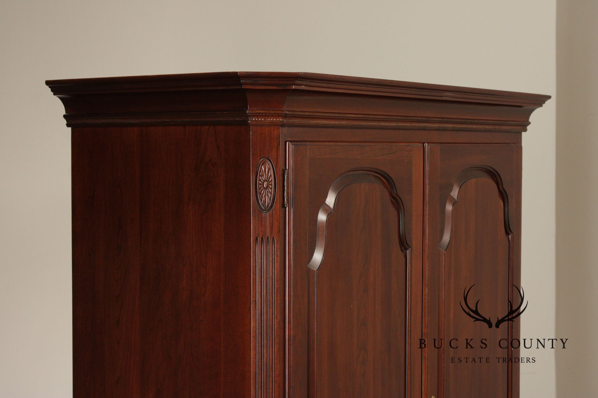 Ethan Allen Georgian Court Collection Cherry Armoire