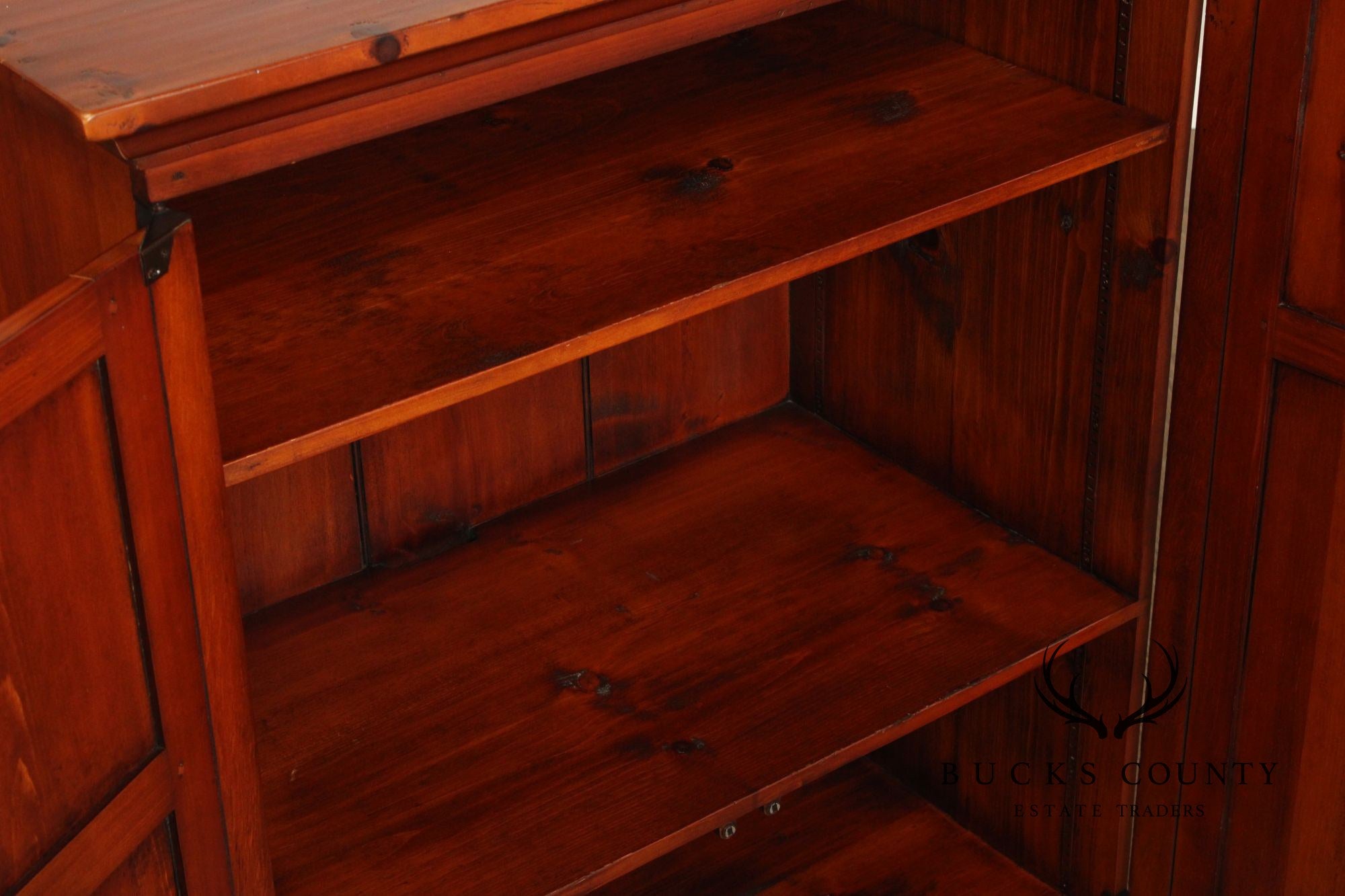 William Draper Farmhouse Pine Storage Cupboard