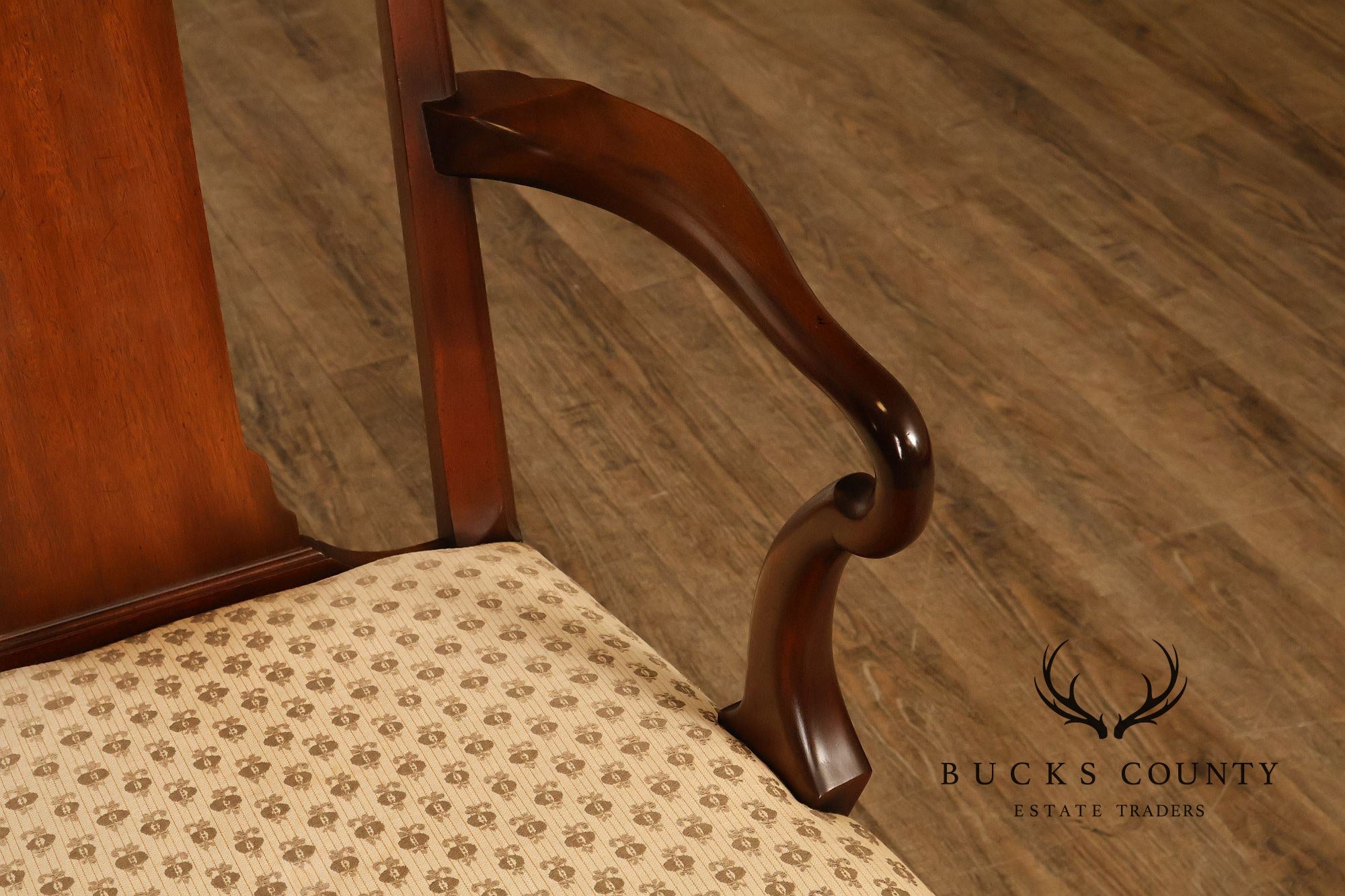 Kittinger Colonial Williamsburg Adaptation Set Of Eight Mahogany Dining Chairs