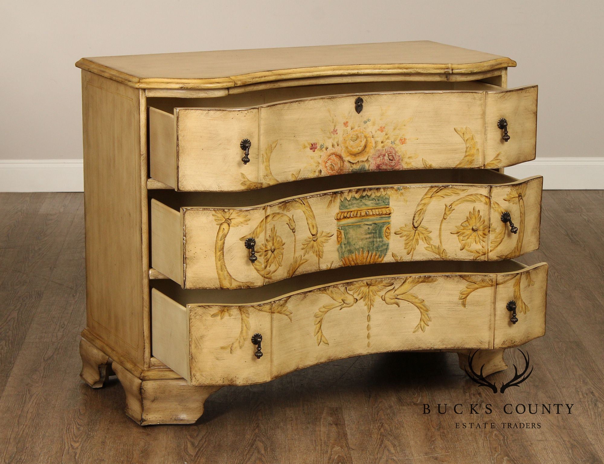 Hooker Furniture 'Seven Seas' Painted Chest of Drawers