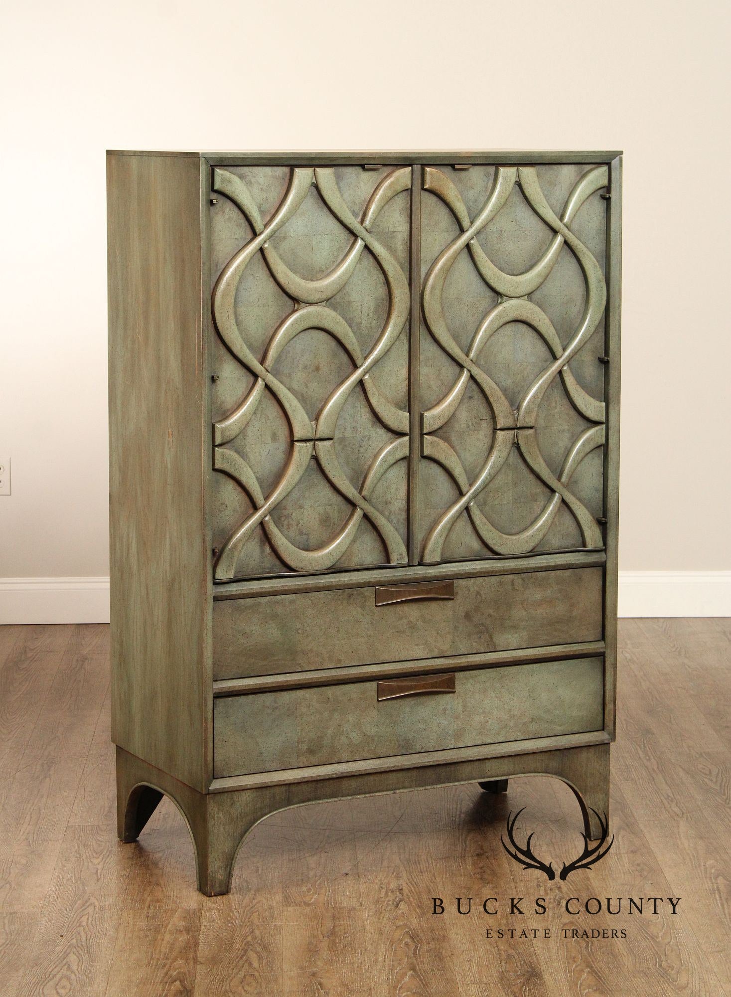 Stanley 'Theme II' Mid Century Modern Armoire