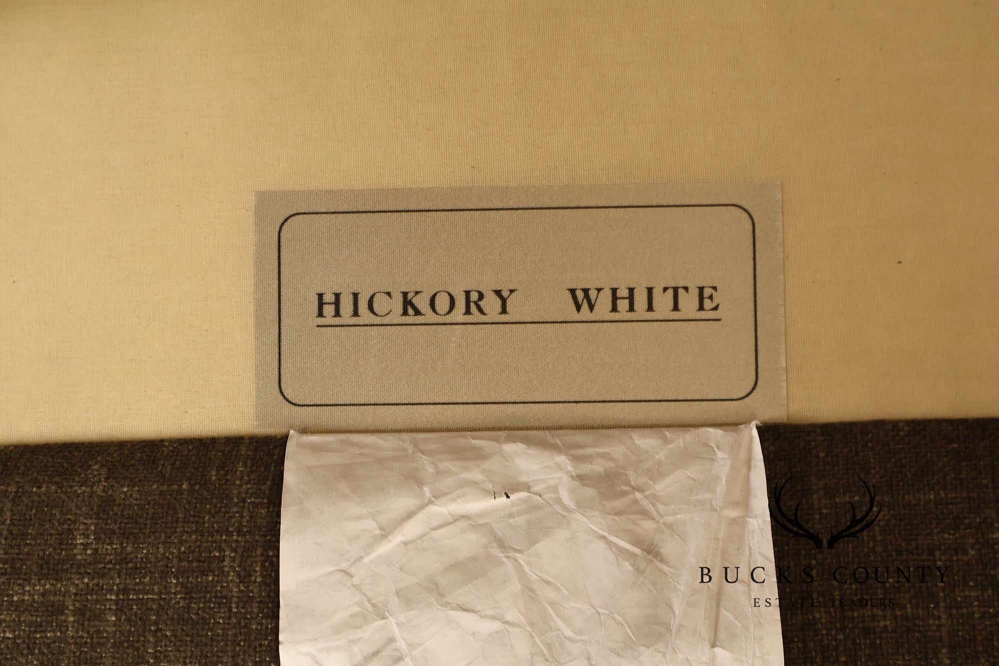 Hickory White Transitional Style Pair of High Back Wing Chairs