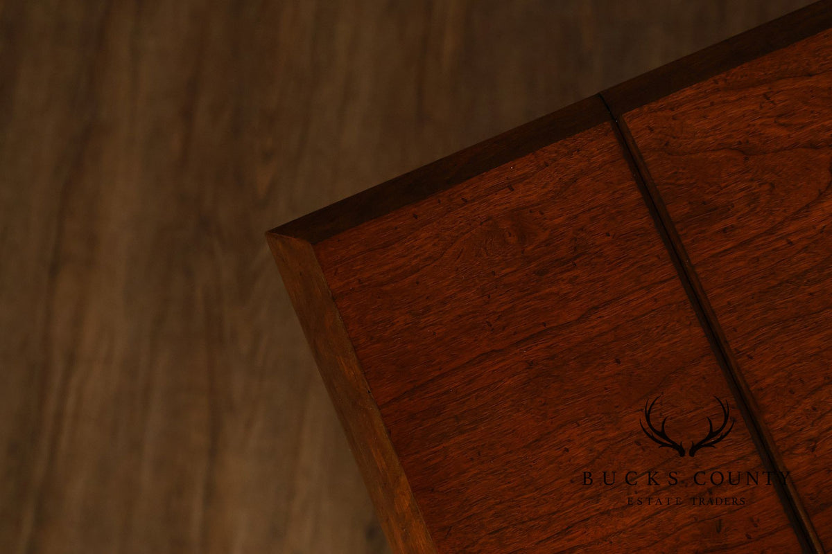 American Drew Chippendale Style Cherry Flip Top Server