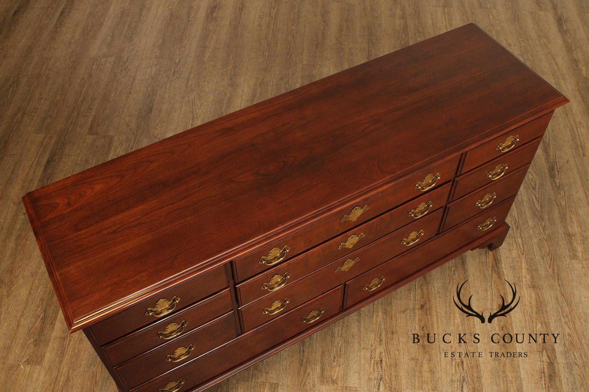 Harden Chippendale Style Cherry Chest of Drawers