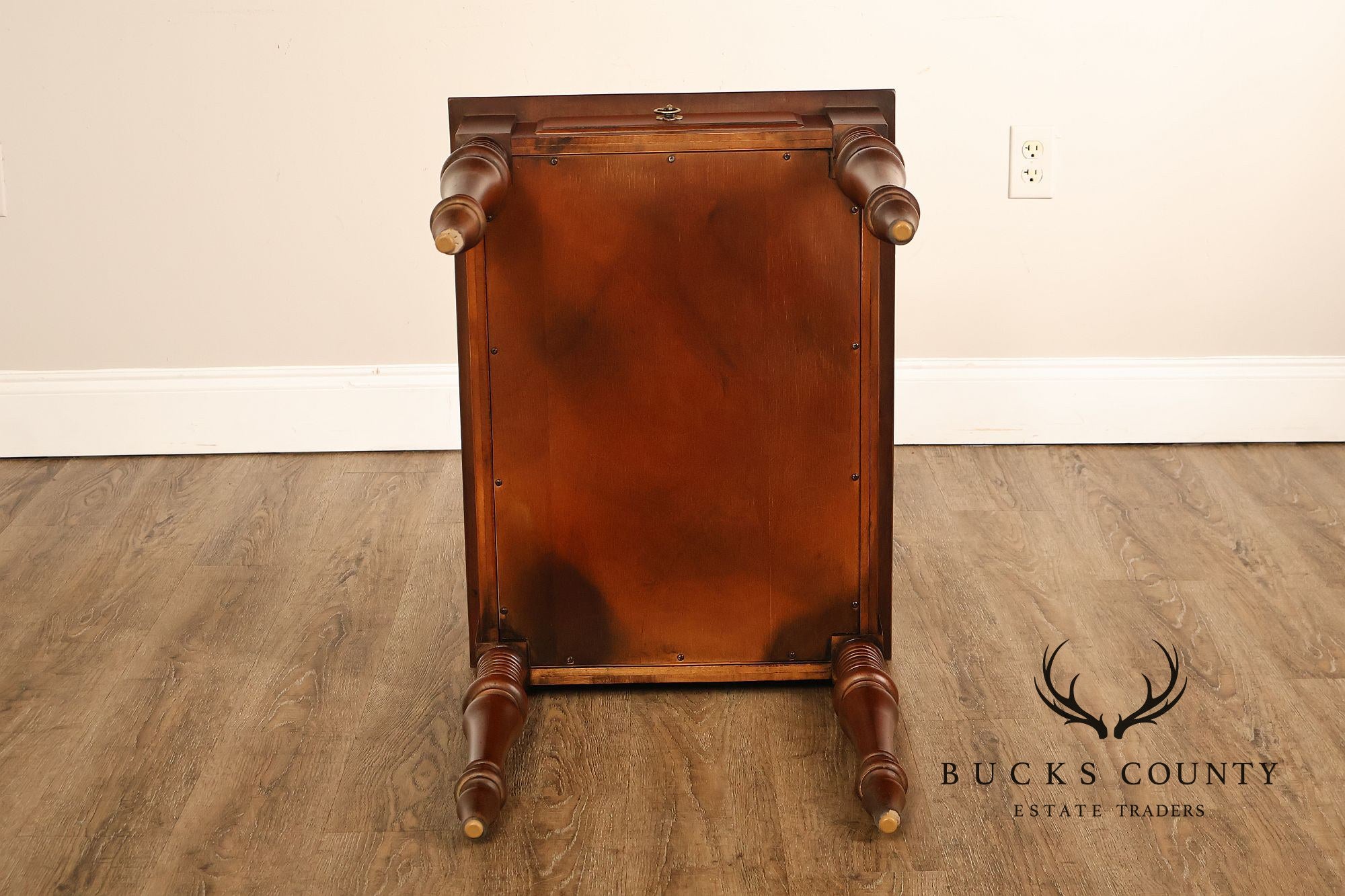 Ethan Allen British Classics Maple And Birch One Drawer End Table