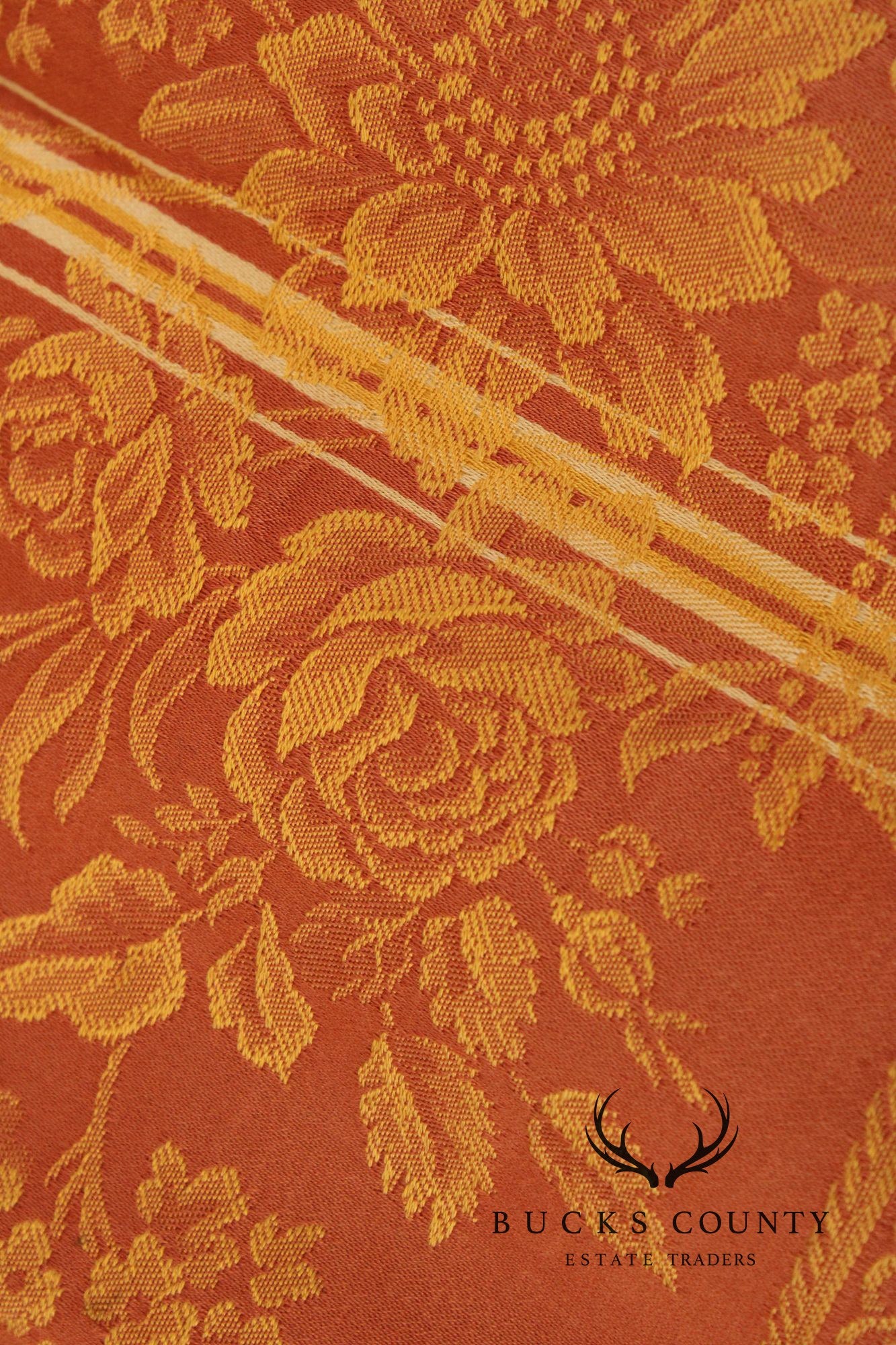 Sheraton Style Carved Mahogany and Down Sofa