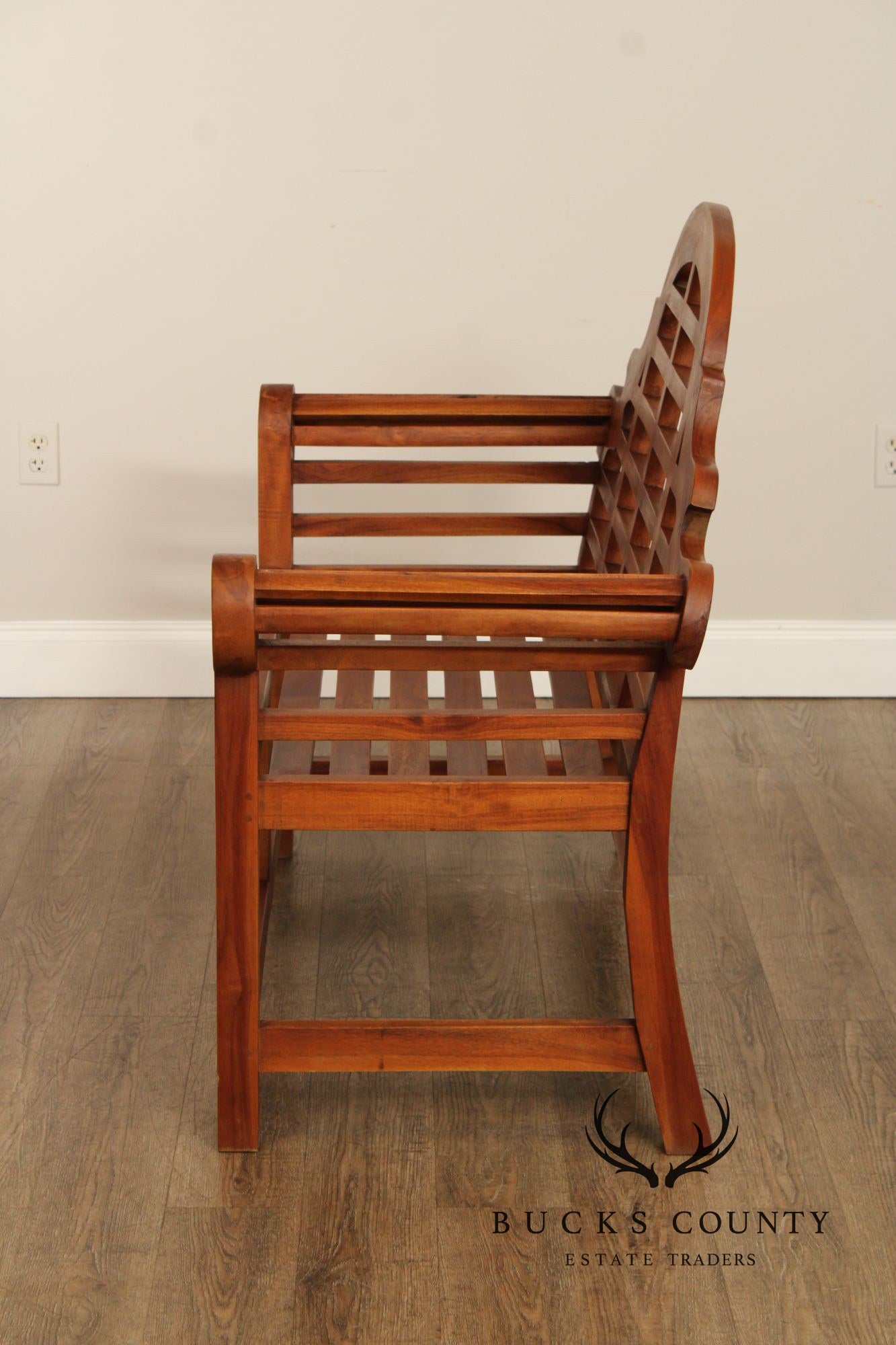 Broyhill Lutyens Style Teak Bench