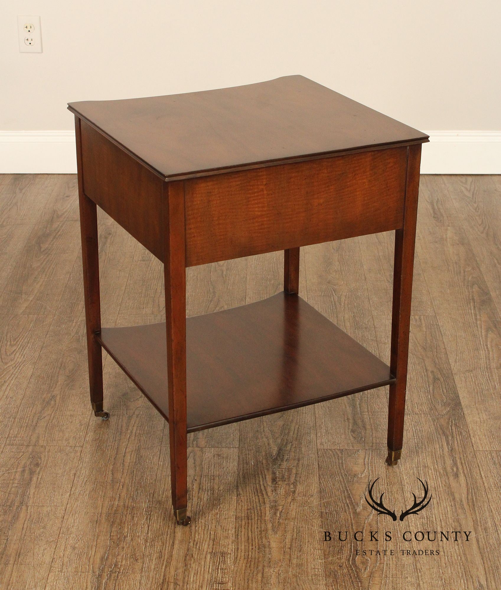 Kittinger Federal Style Mahogany One-Drawer End Table