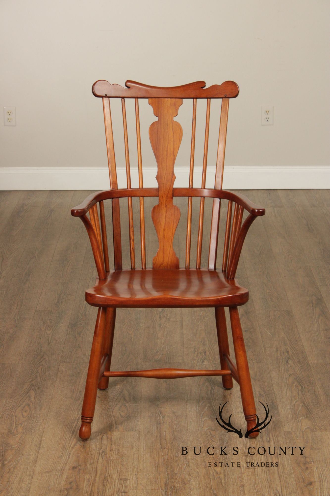 Stickley Vintage Cherry Windsor Armchair