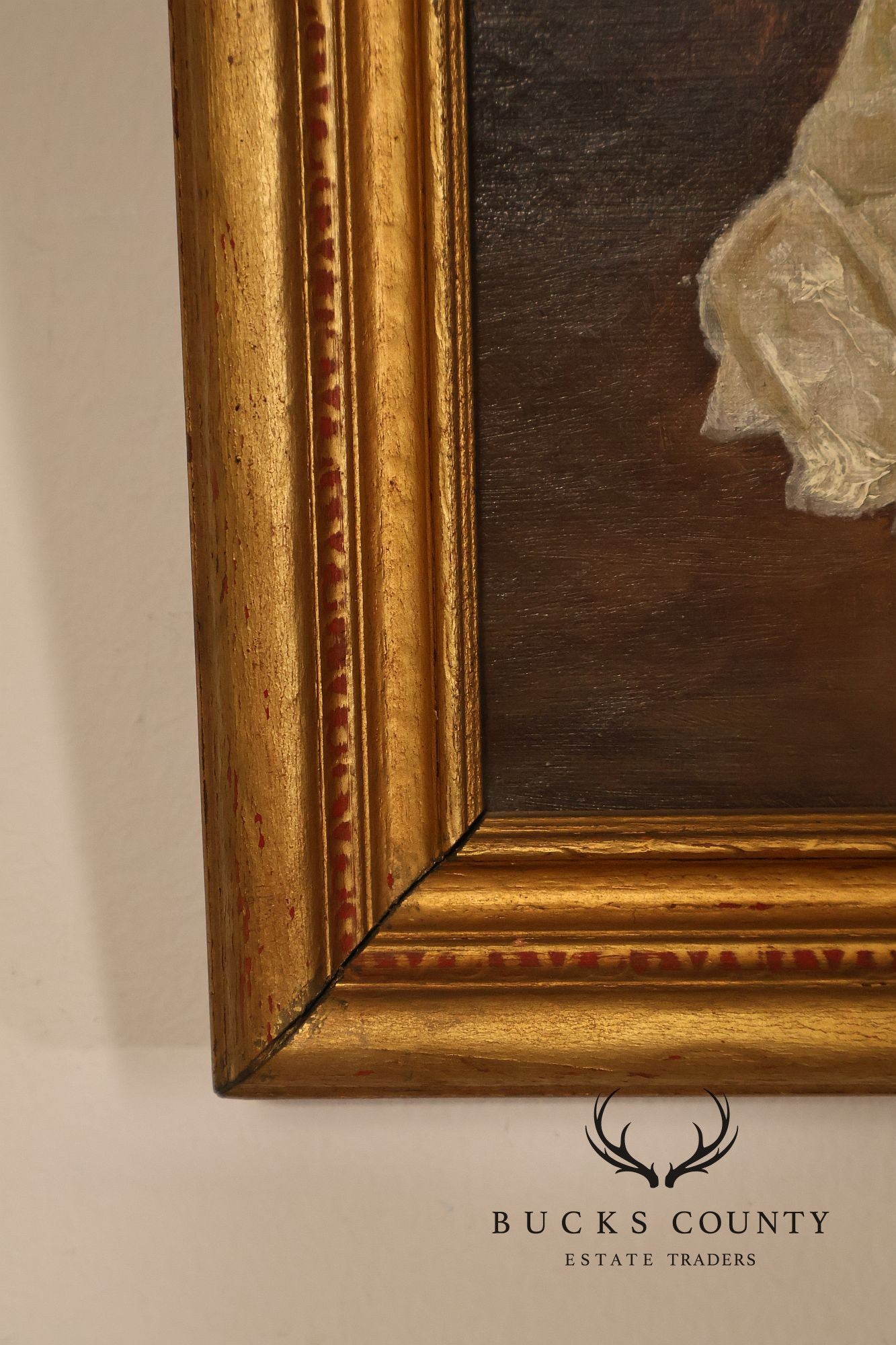 American School Floral Still-Life Painting