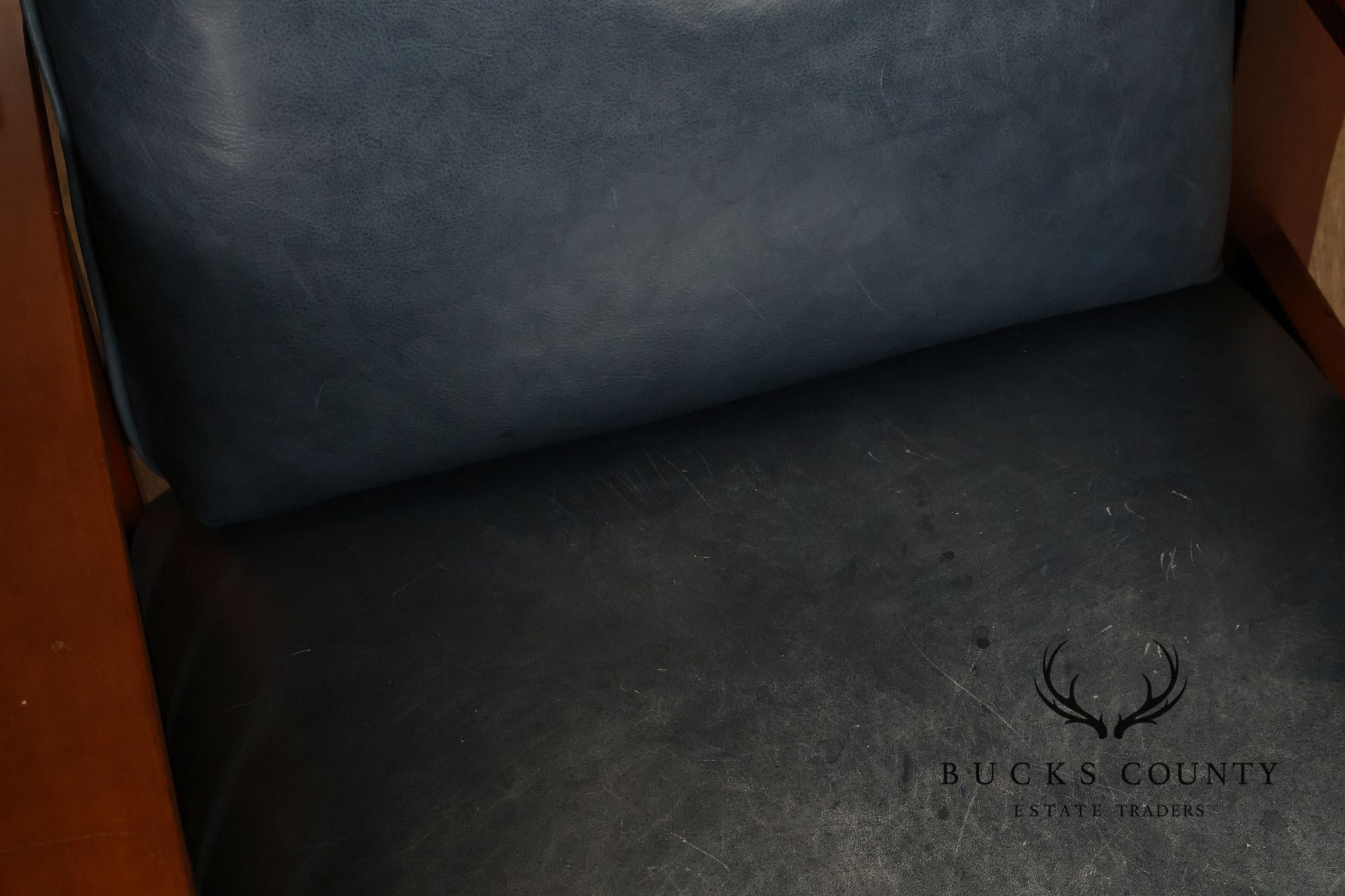 Stickley Mission Collection Cherry Bow Arm Morris Chair and Ottoman