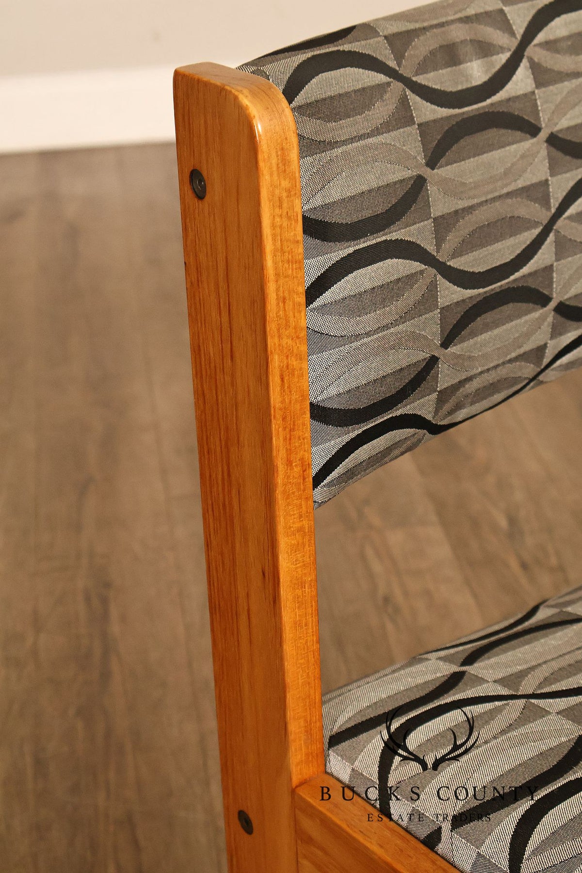 Danish Modern Niels Eilersen Teak Upholstered Dining Chairs Set Of Six
