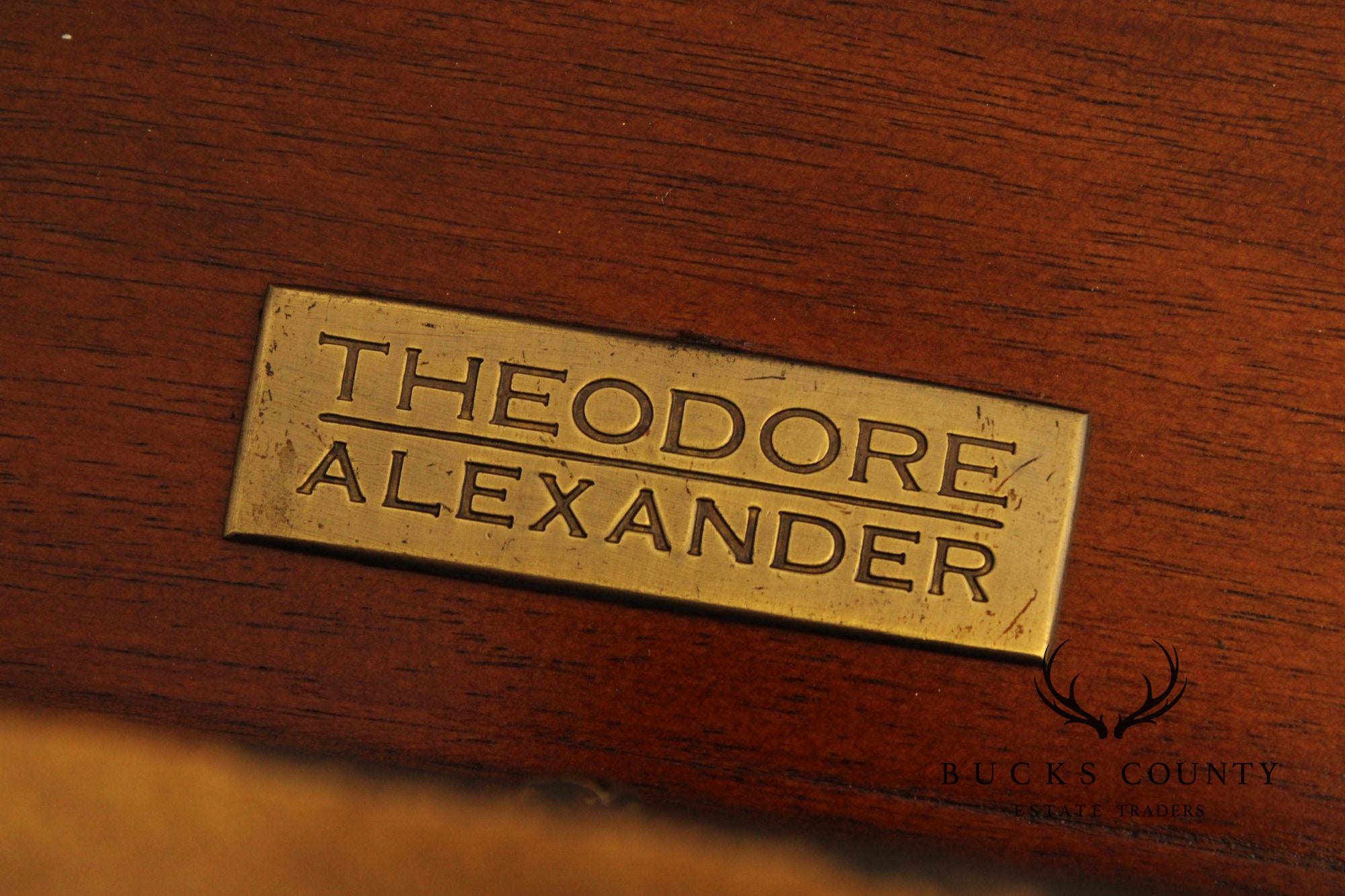 Theodore Alexander Neoclassical Style Eglomise Coffee Table